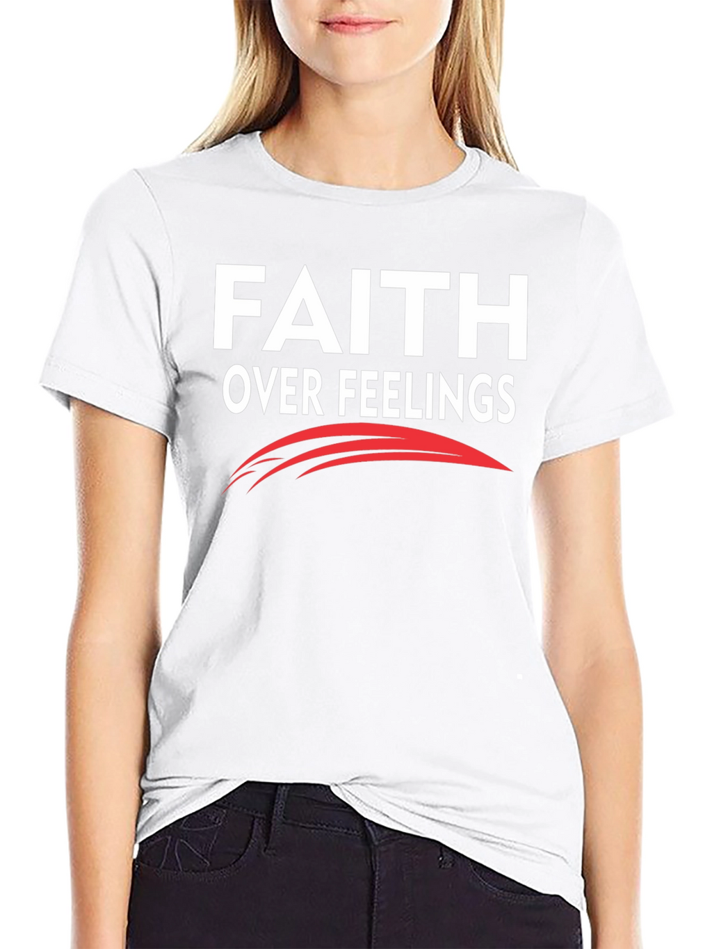 Faith Over Feelings Graphic T-Shirt