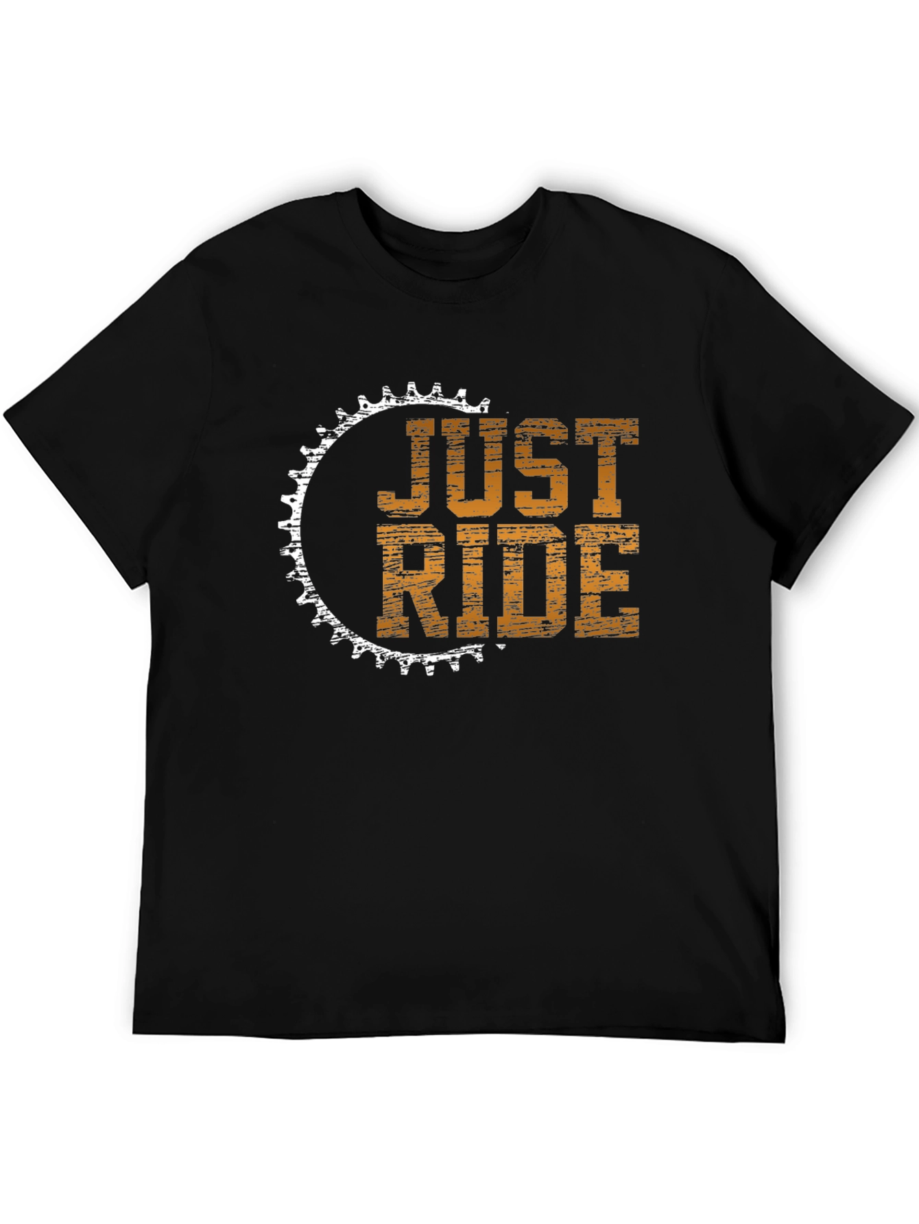 Just Ride Graphic Tee - Cycling Enthusiast T-Shirt