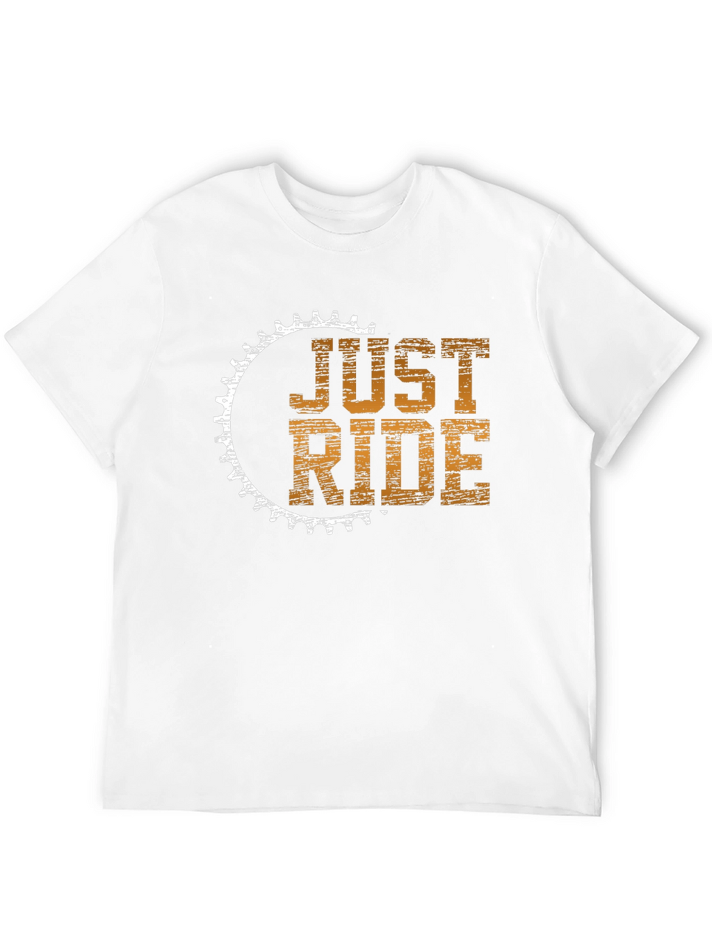 Just Ride Graphic Tee - Cycling Enthusiast T-Shirt