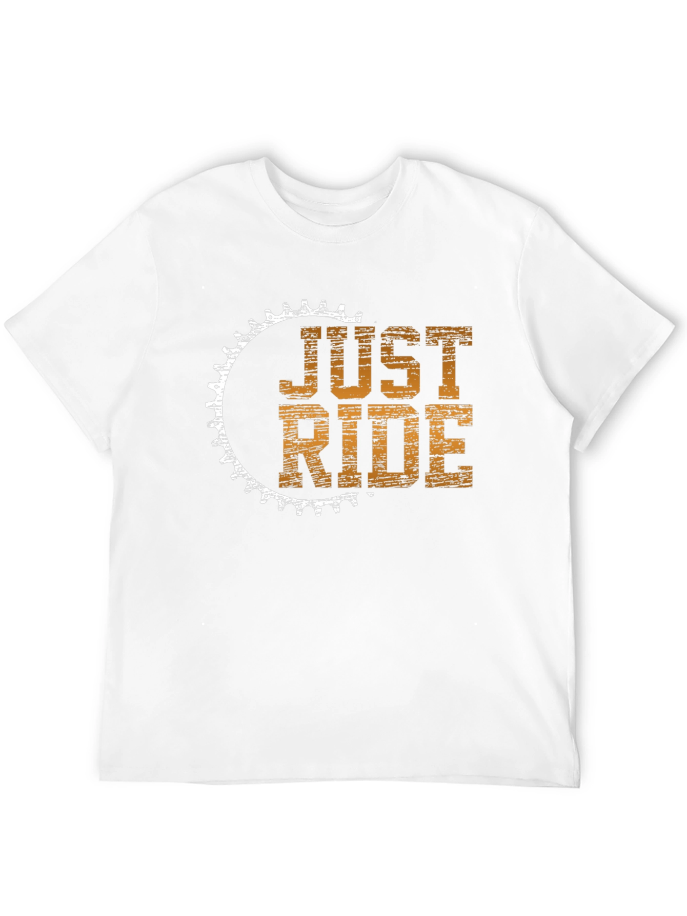 Just Ride Graphic Tee - Cycling Enthusiast T-Shirt