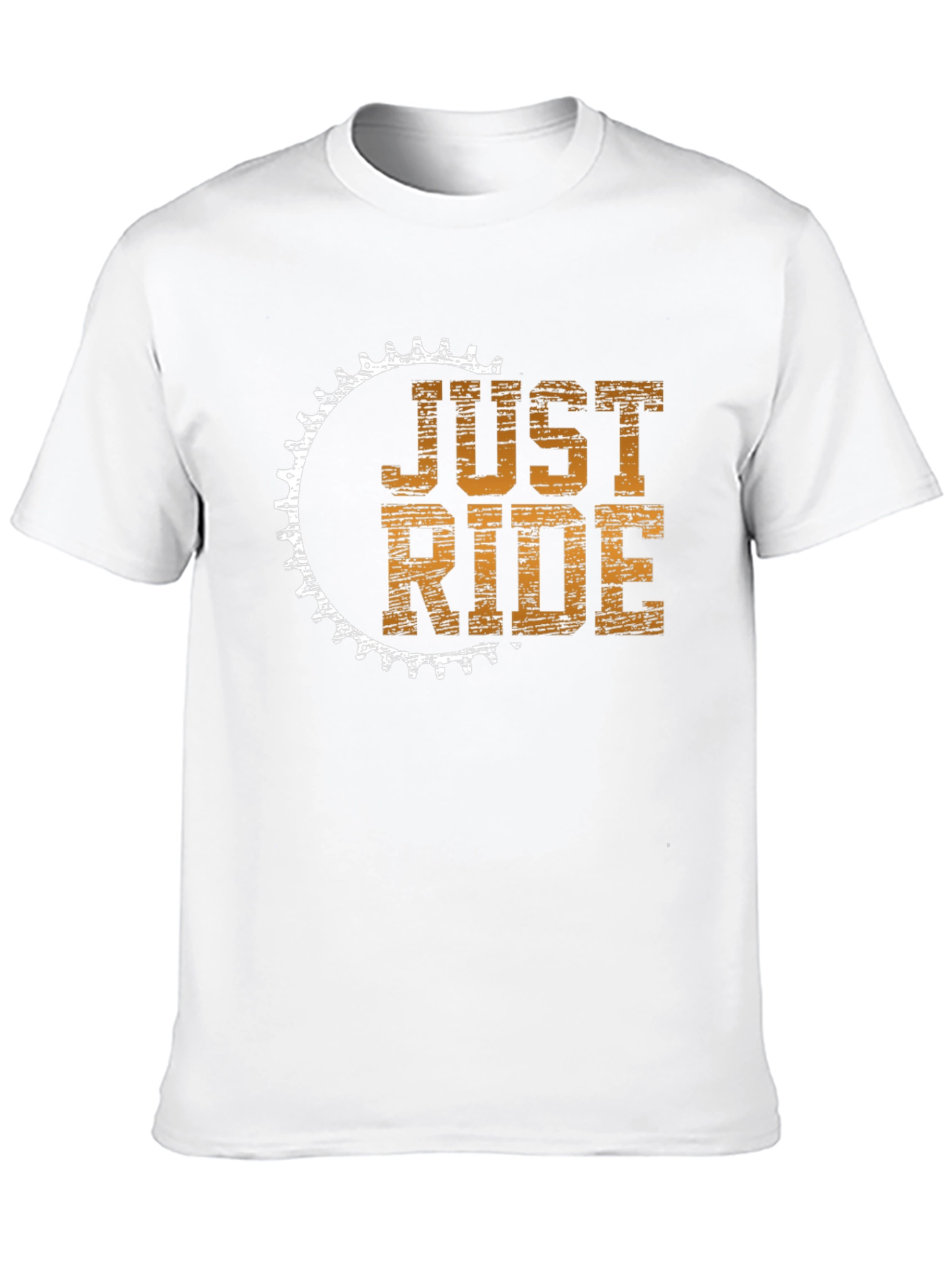 Just Ride Graphic Tee - Cycling Enthusiast T-Shirt