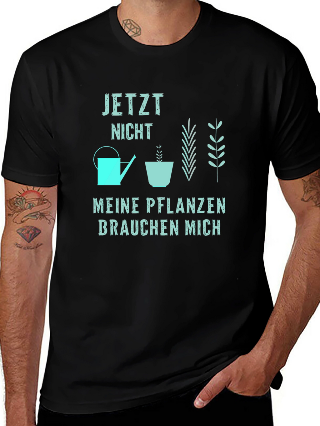 Gardener Graphic Tee - Meine Pflanzen Brauchen Mich