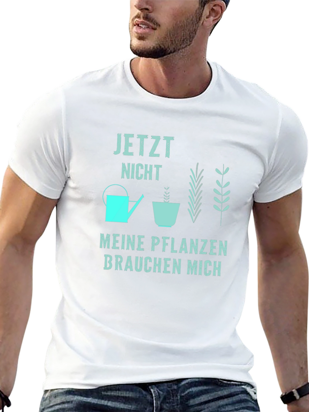 Gardener Graphic Tee - Meine Pflanzen Brauchen Mich