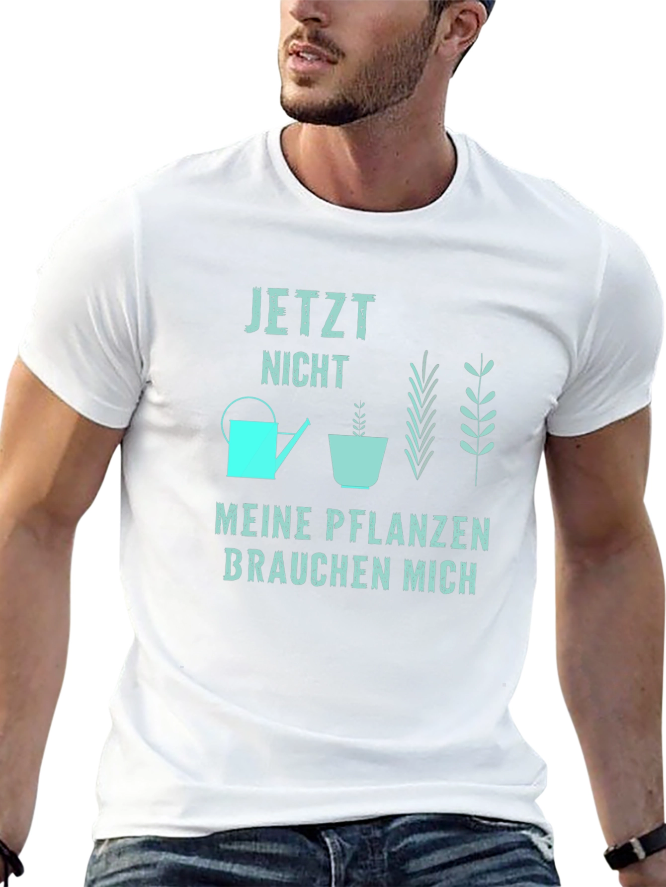 Gardener Graphic Tee - Meine Pflanzen Brauchen Mich