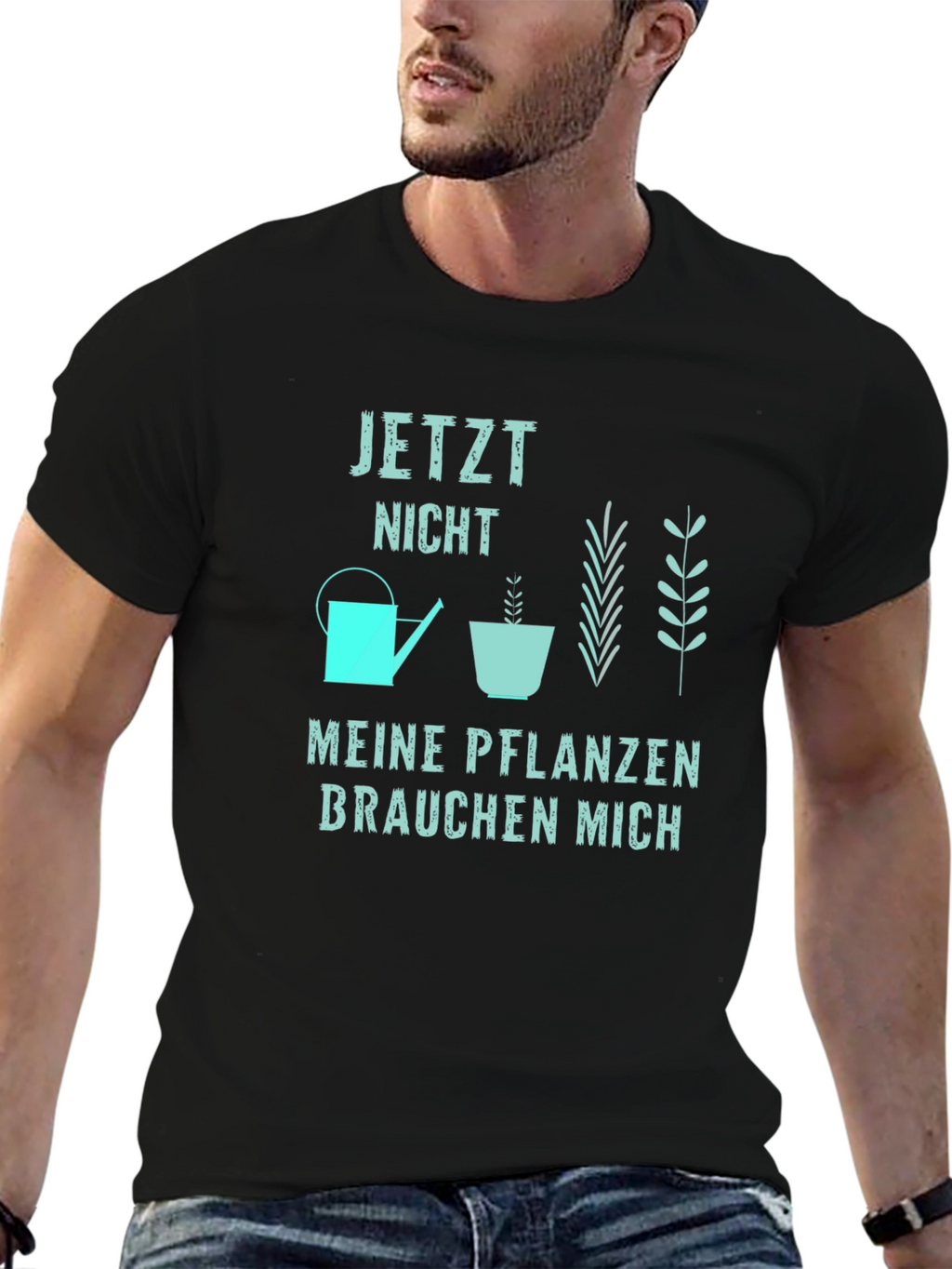 Gardener Graphic Tee - Meine Pflanzen Brauchen Mich