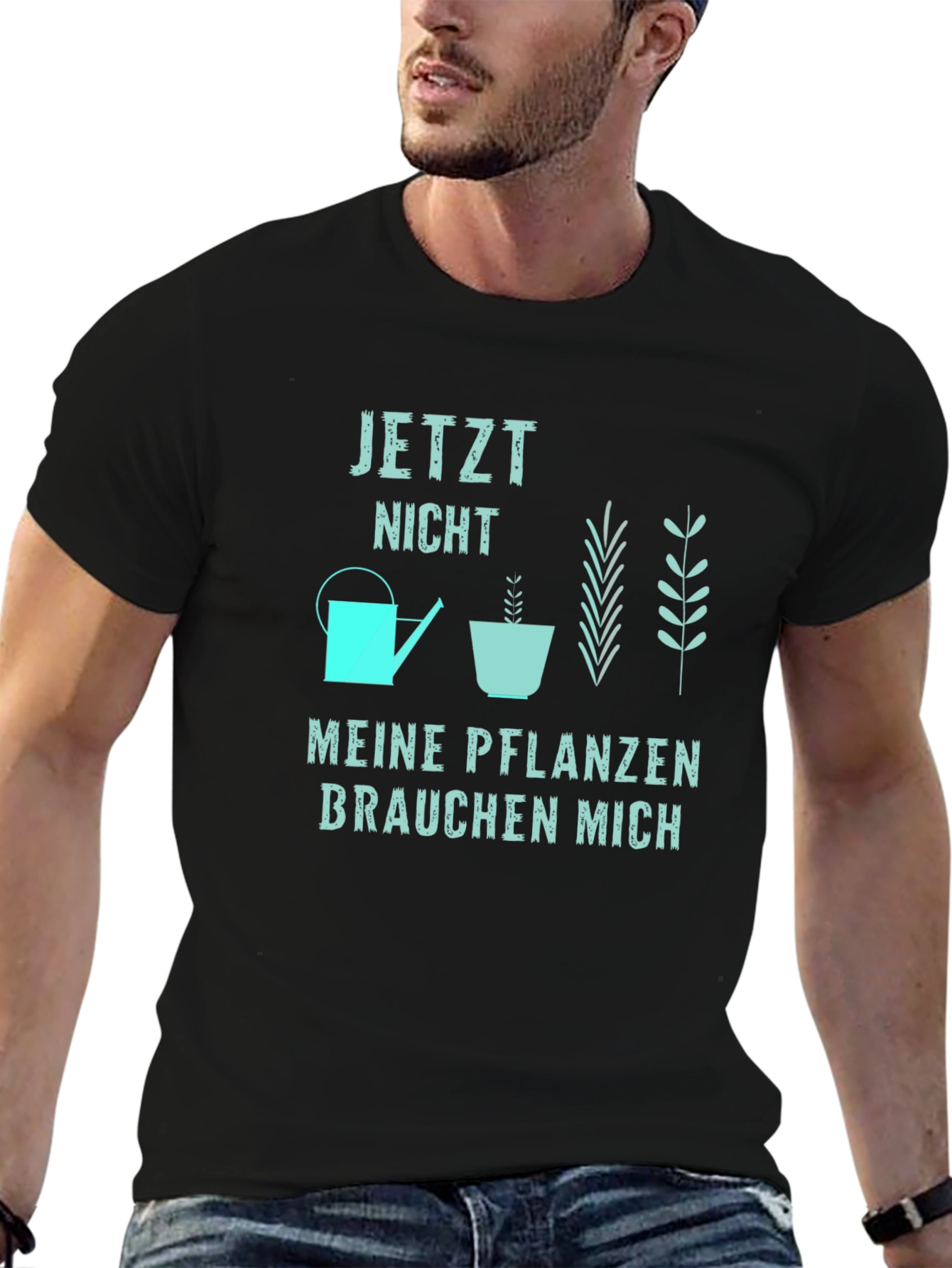 Gardener Graphic Tee - Meine Pflanzen Brauchen Mich