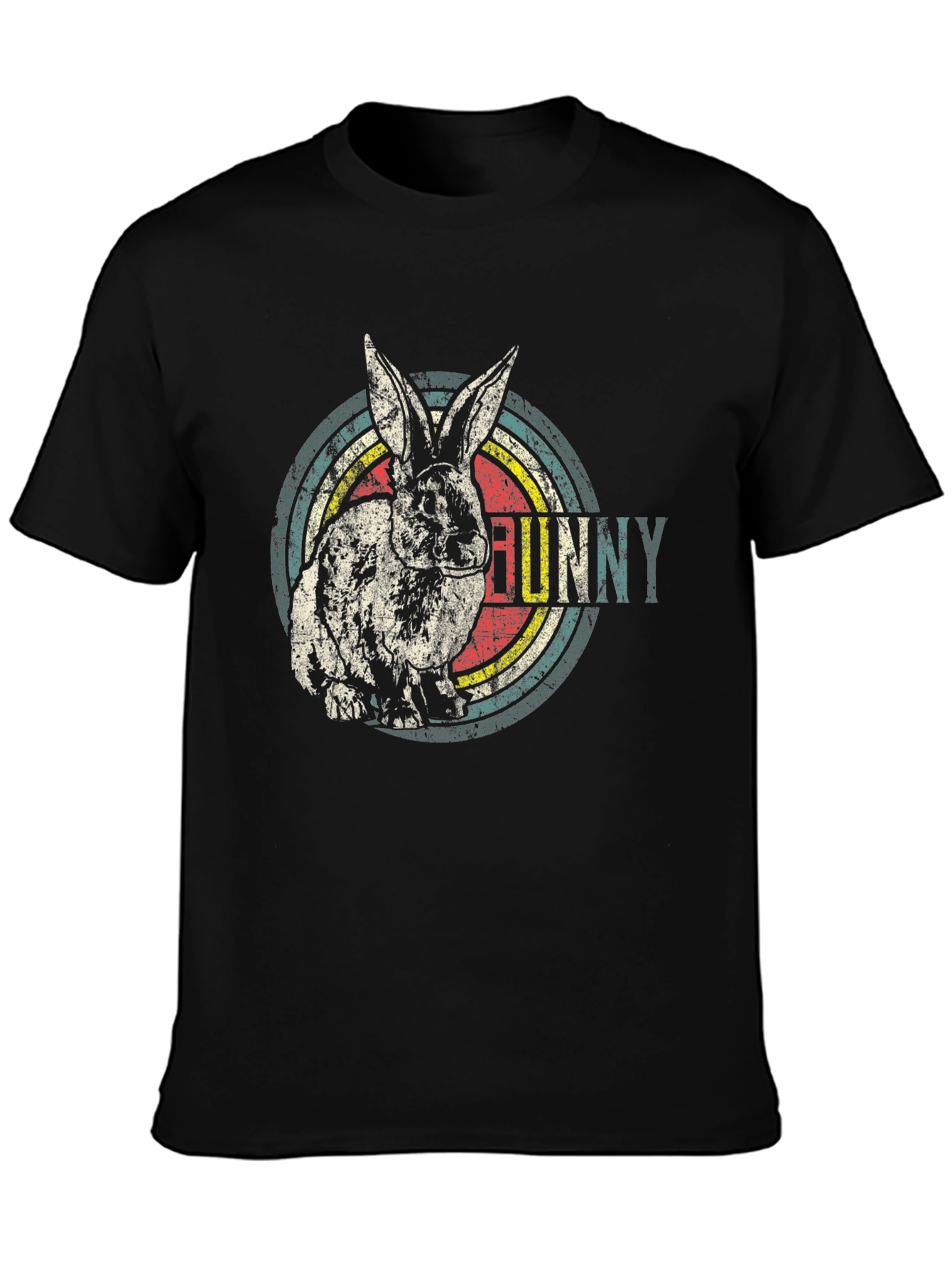 Vintage Funny Bunny T-Shirt - Retro Style