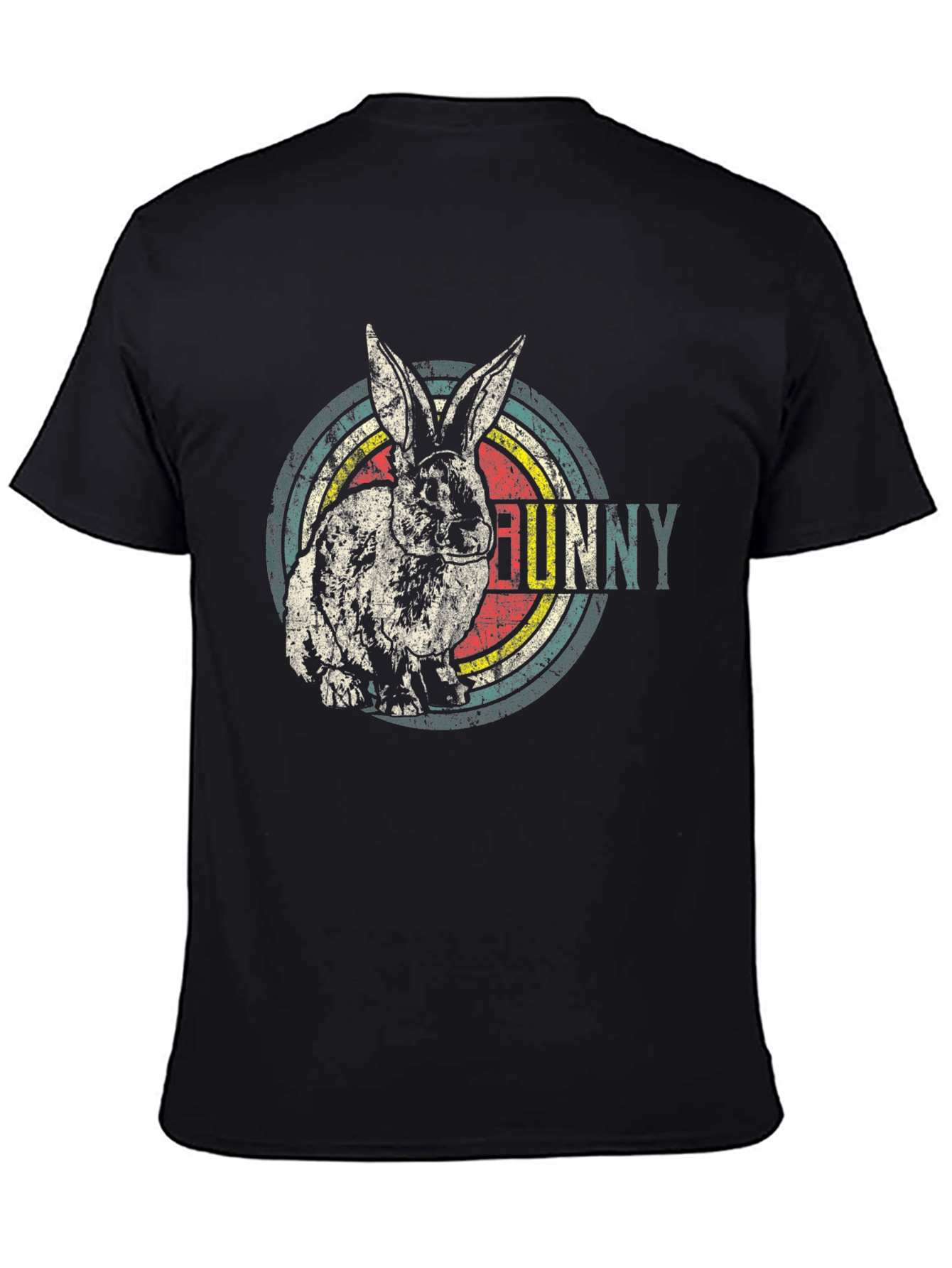 Vintage Funny Bunny T-Shirt - Retro Style