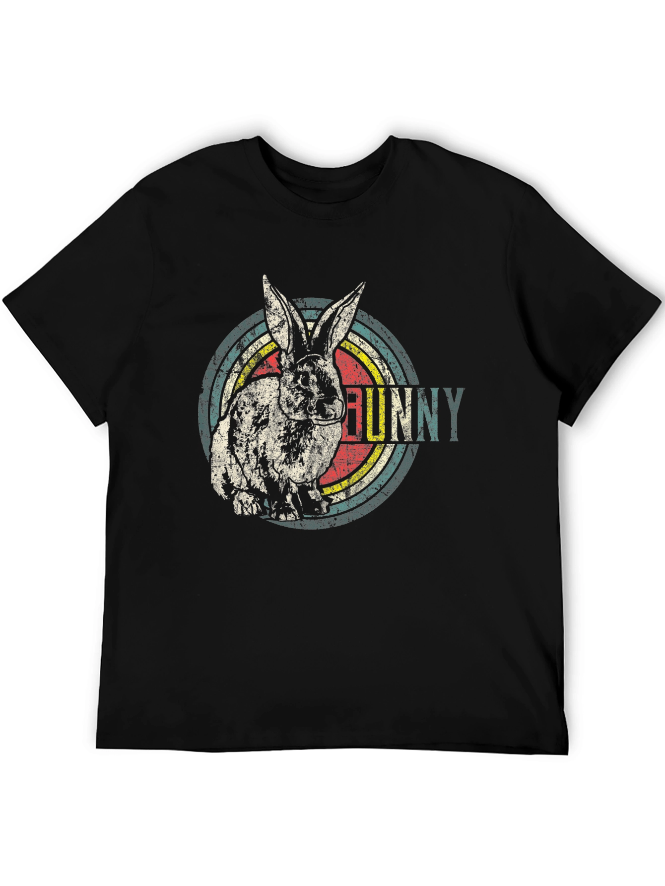 Vintage Funny Bunny T-Shirt - Retro Style