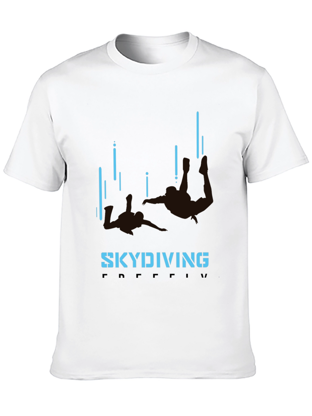 Skydiving Freefall Graphic Tee