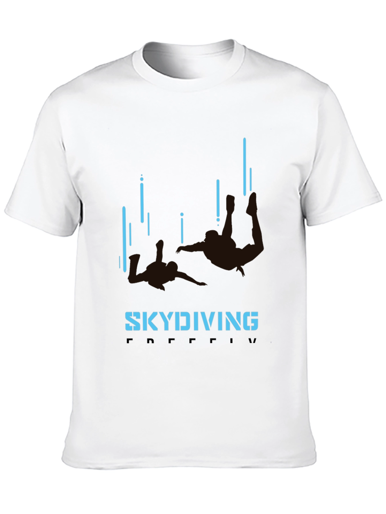 Skydiving Freefall Graphic Tee
