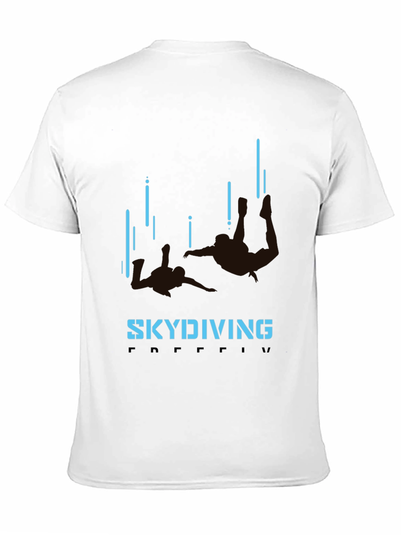 Skydiving Freefall Graphic Tee