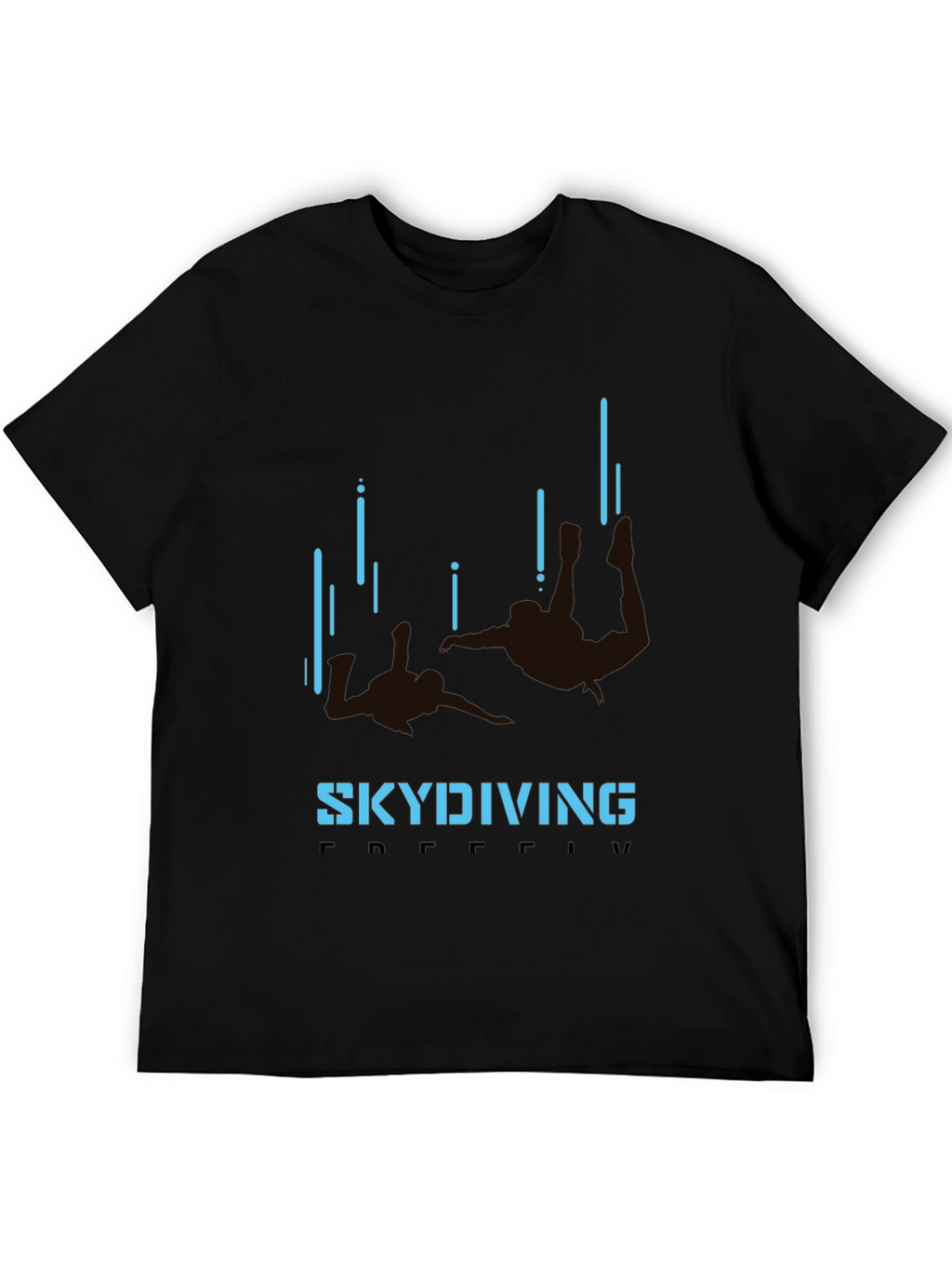 Skydiving Freefall Graphic Tee