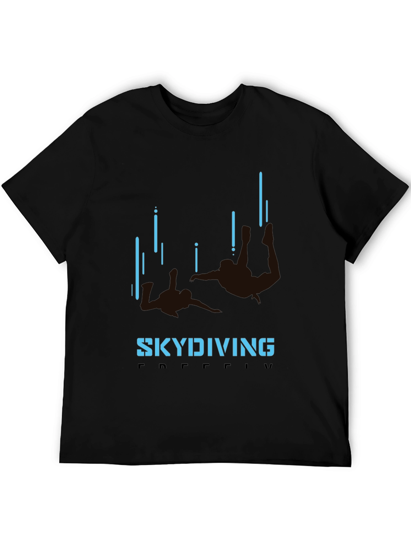 Skydiving Freefall Graphic Tee