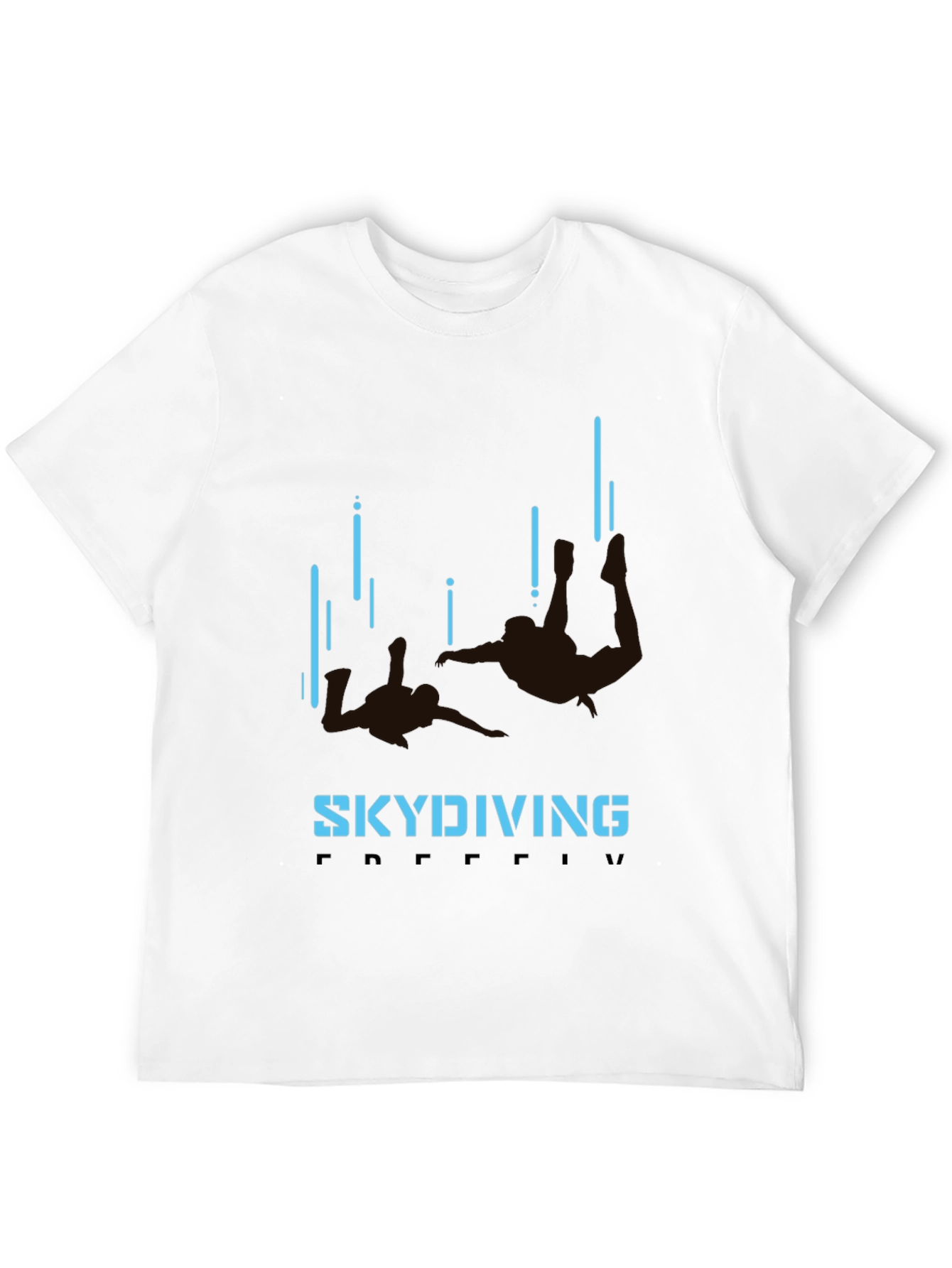 Skydiving Freefall Graphic Tee