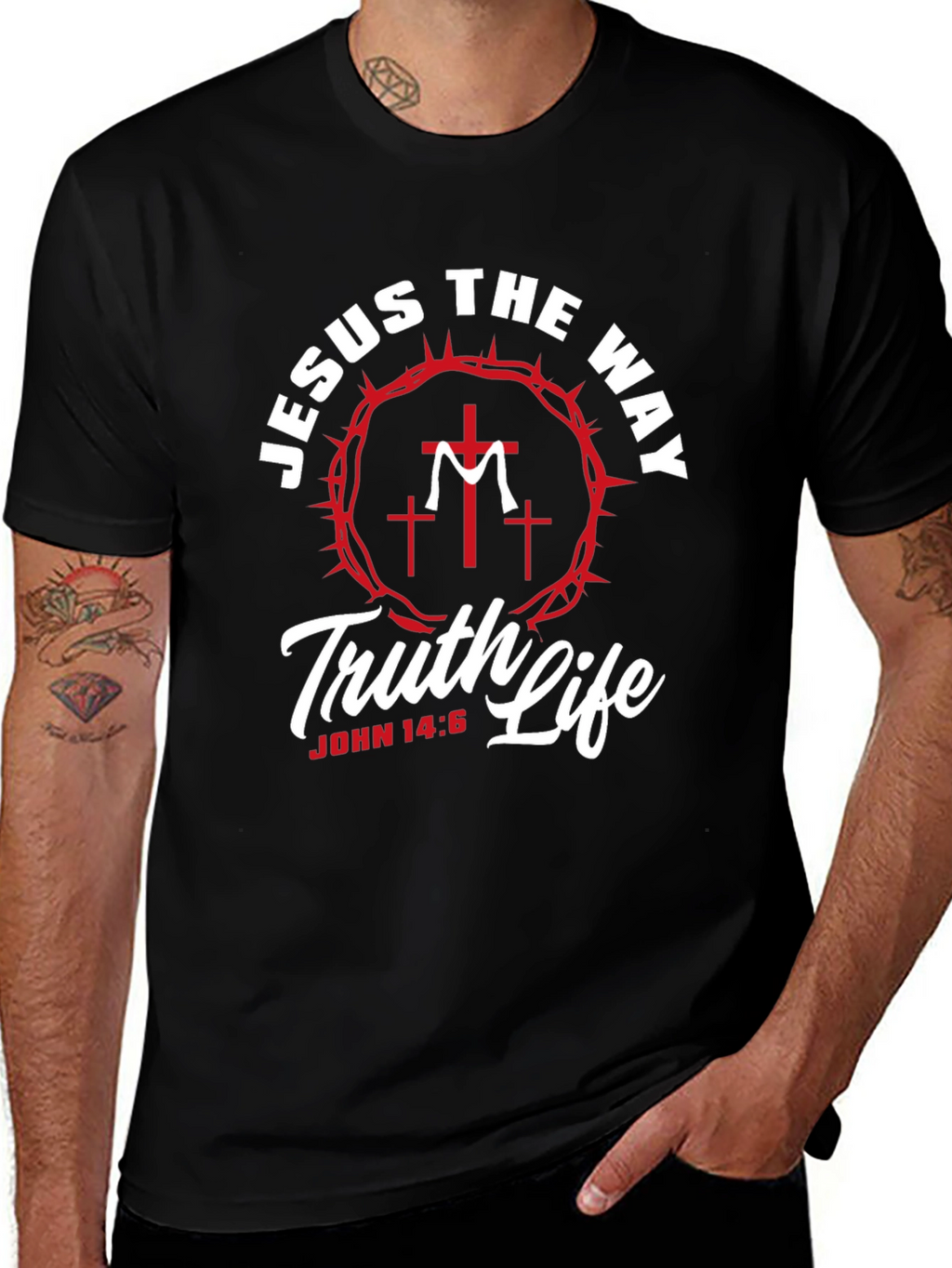 Jesus the Way T-Shirt | Christian Faith Apparel