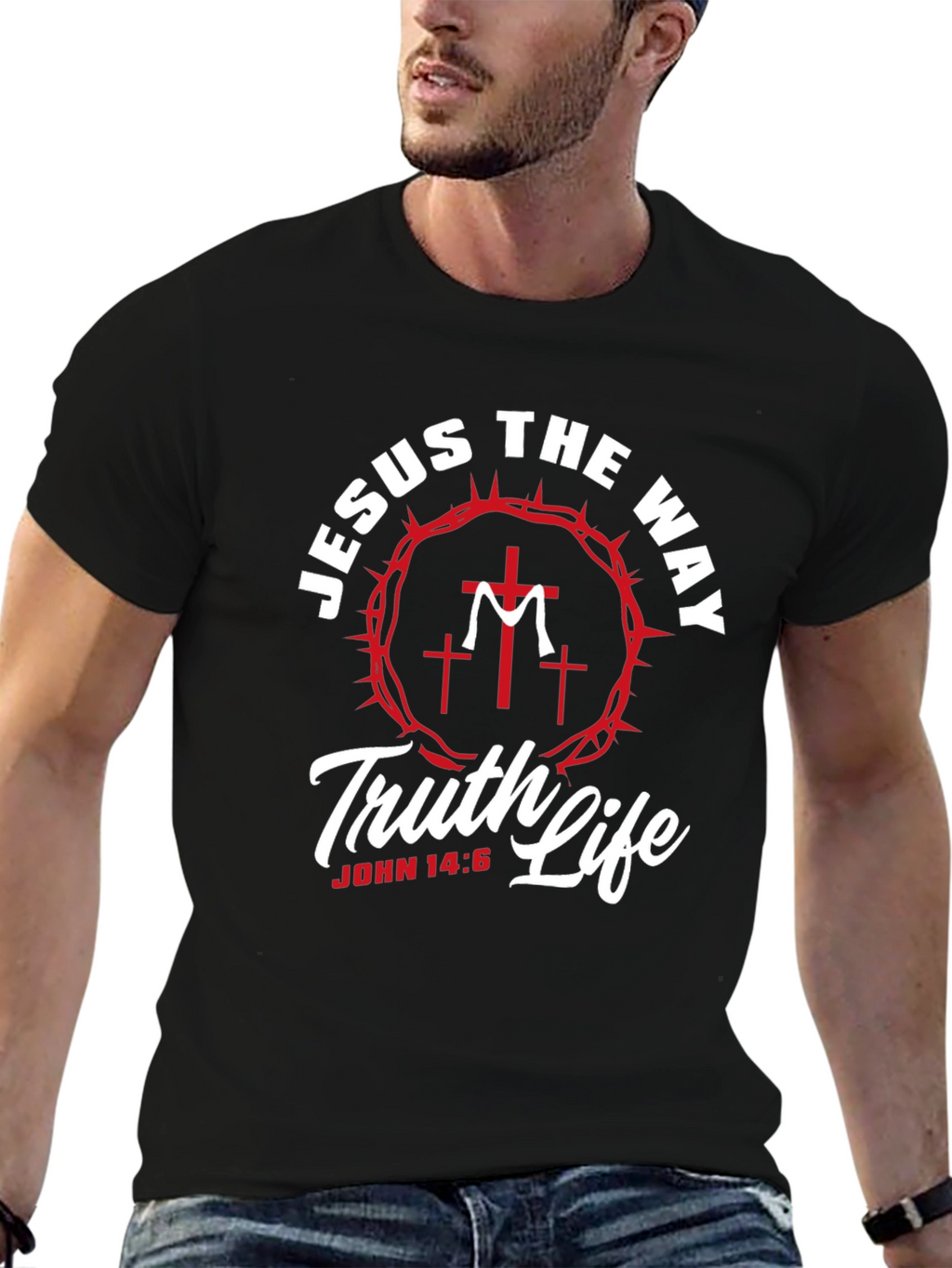 Jesus the Way T-Shirt | Christian Faith Apparel