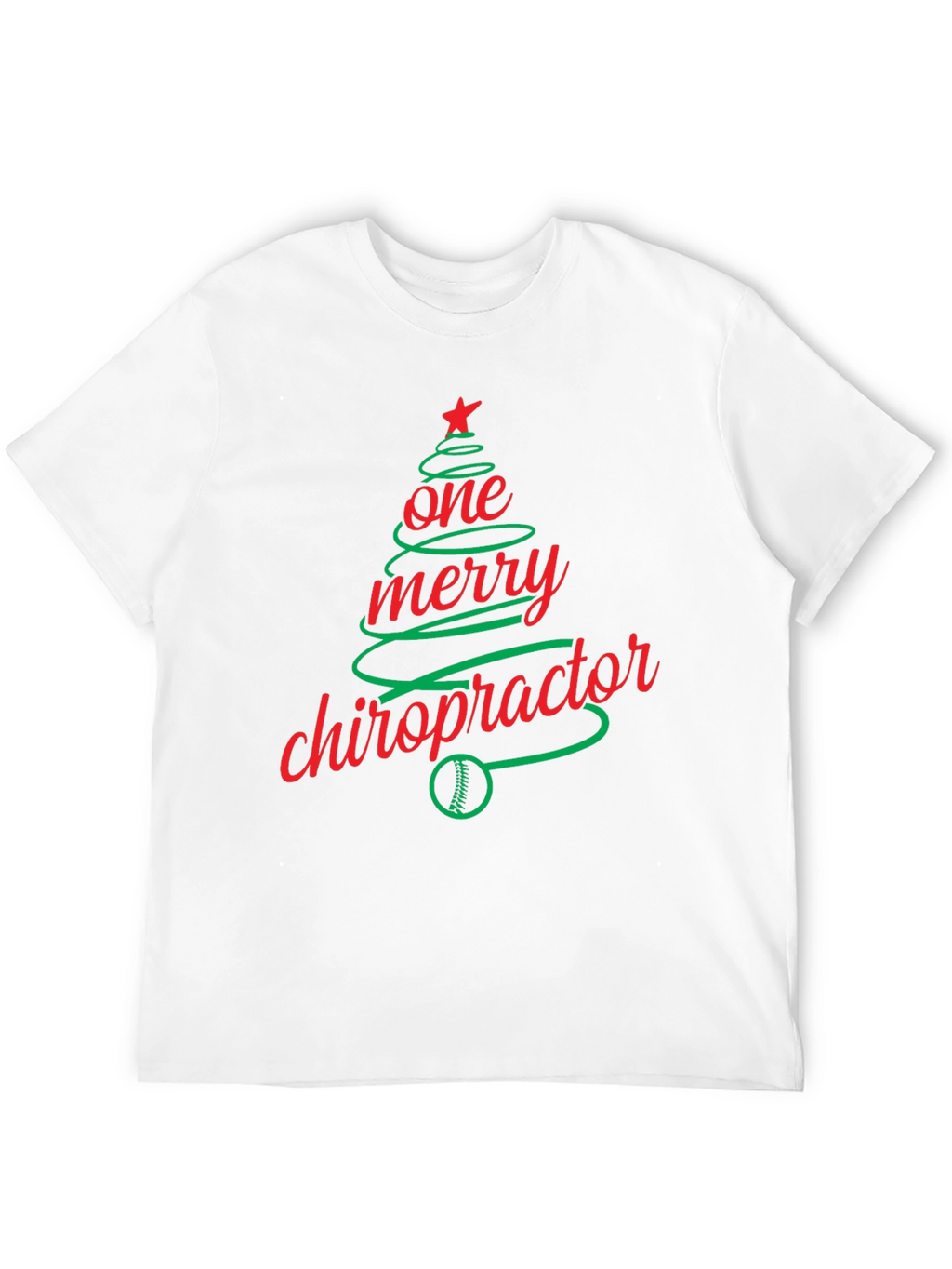 Merry Chiropractor Christmas T-Shirt