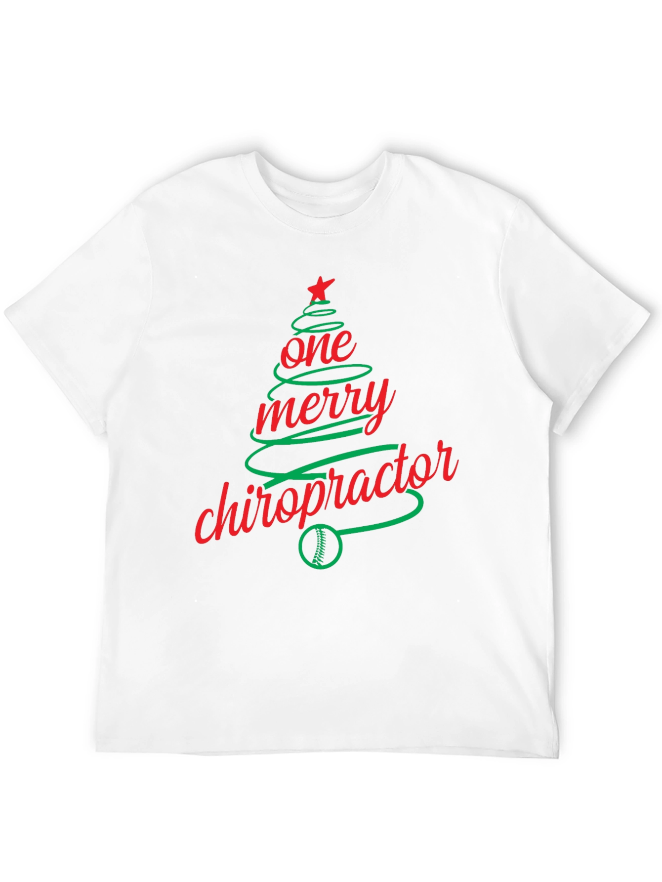 Merry Chiropractor Christmas T-Shirt