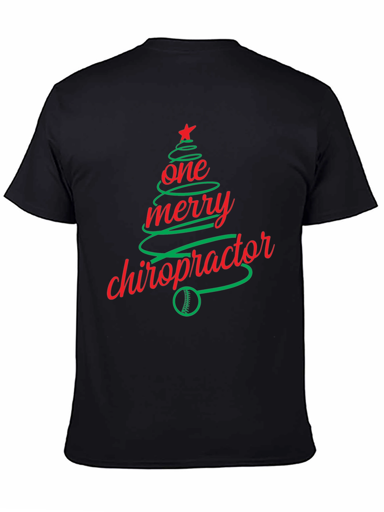 Merry Chiropractor Christmas T-Shirt