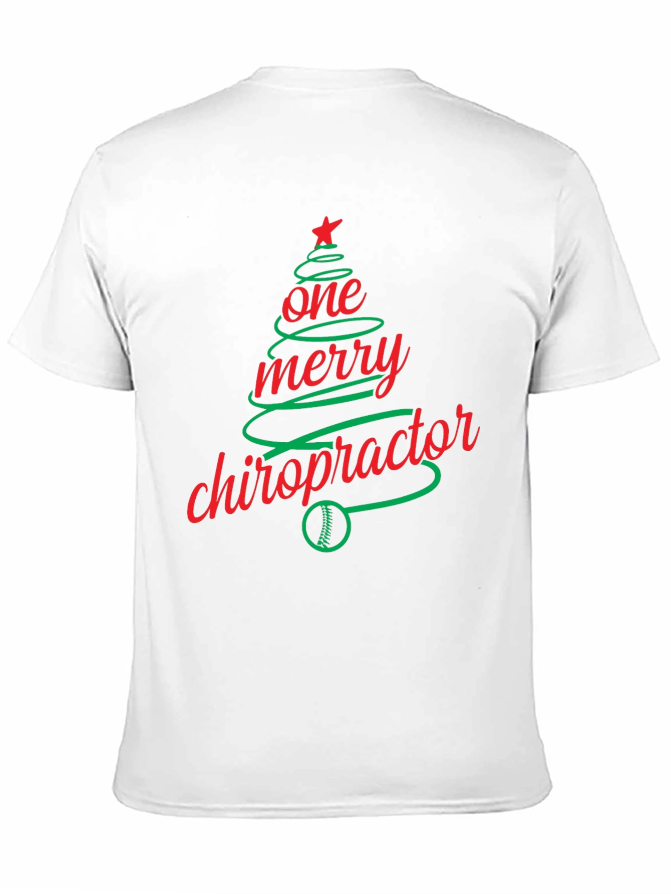 Merry Chiropractor Christmas T-Shirt
