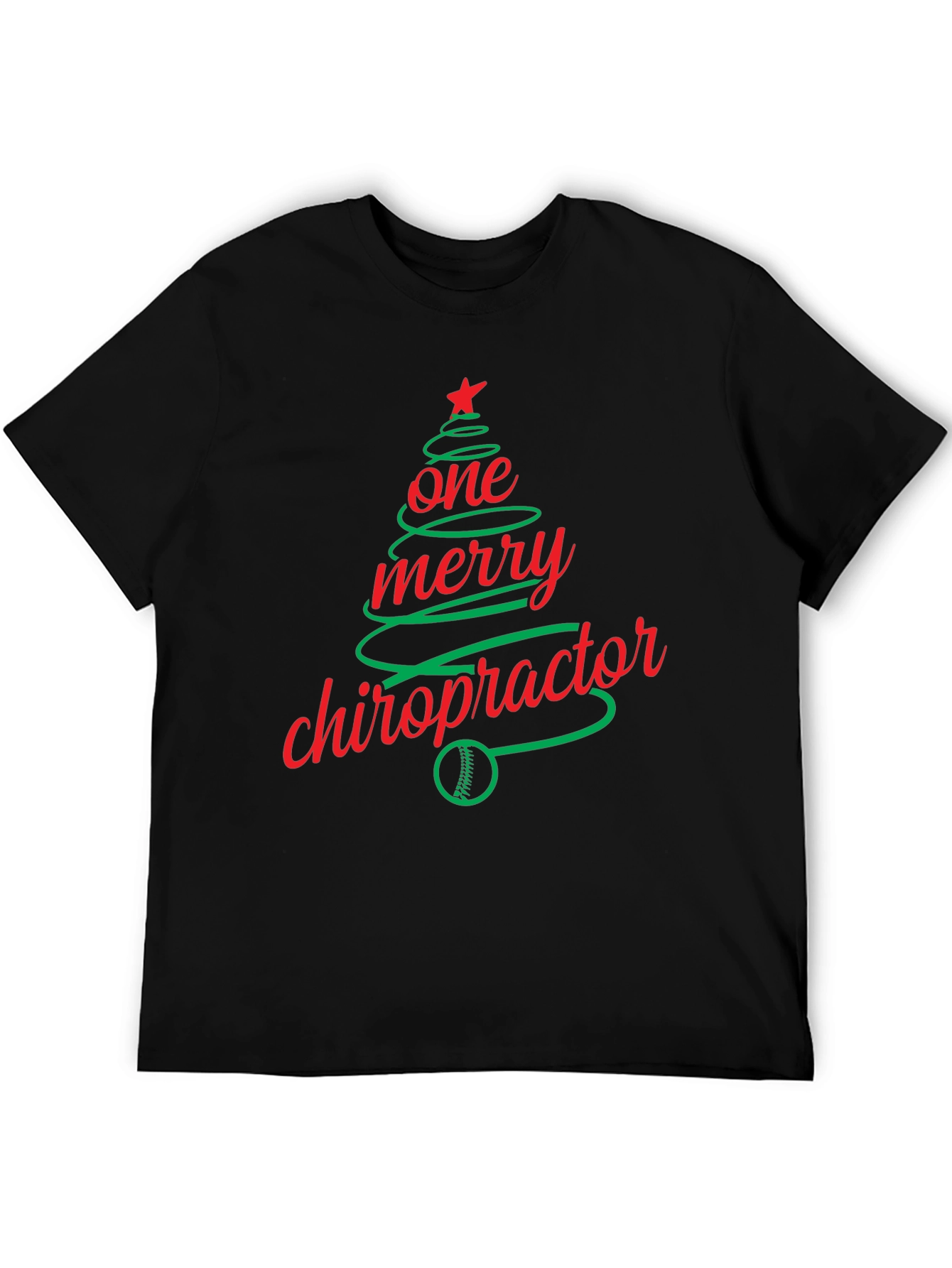 Merry Chiropractor Christmas T-Shirt