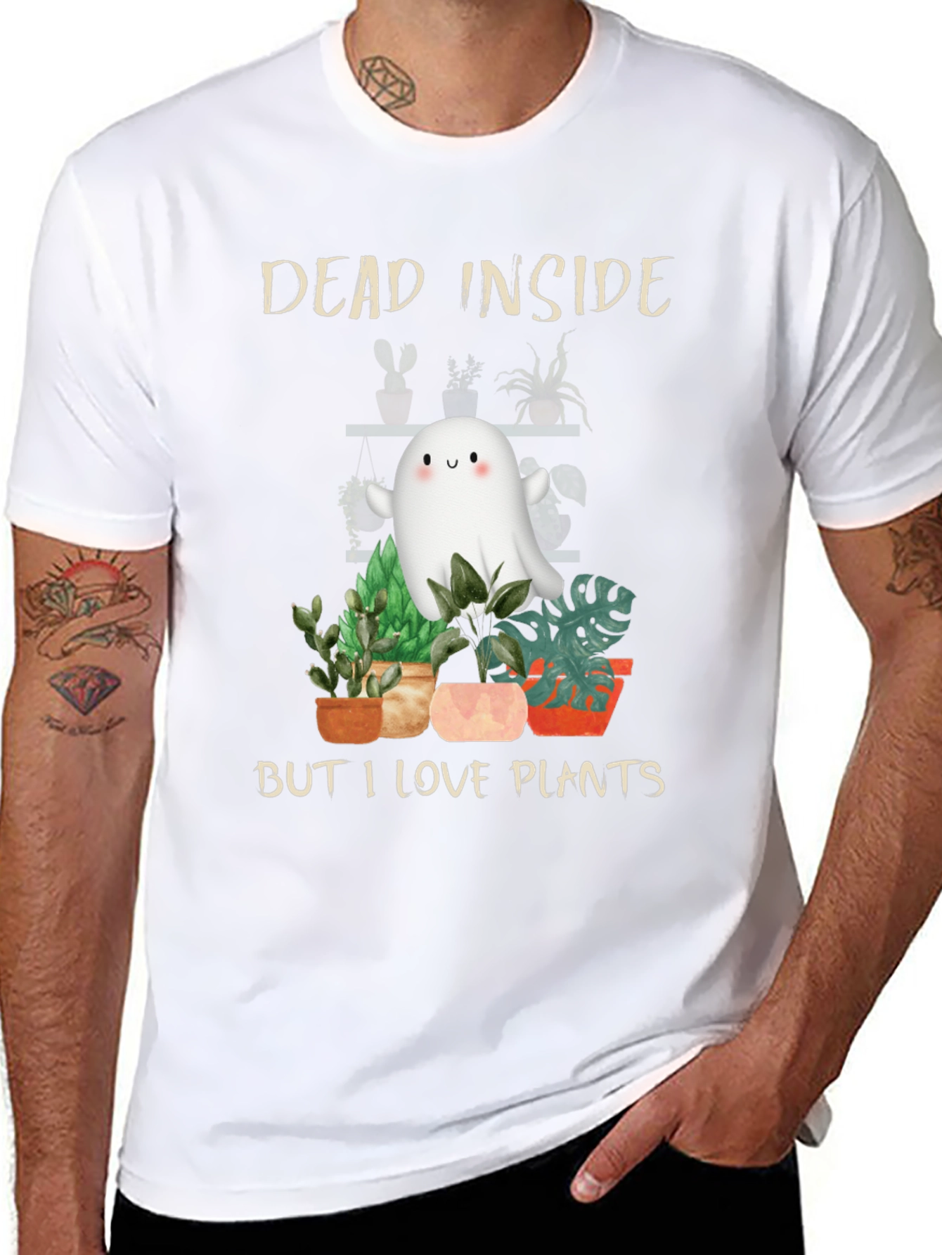Dead Inside But I Love Plants T-Shirt