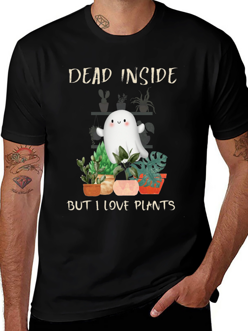 Dead Inside But I Love Plants T-Shirt