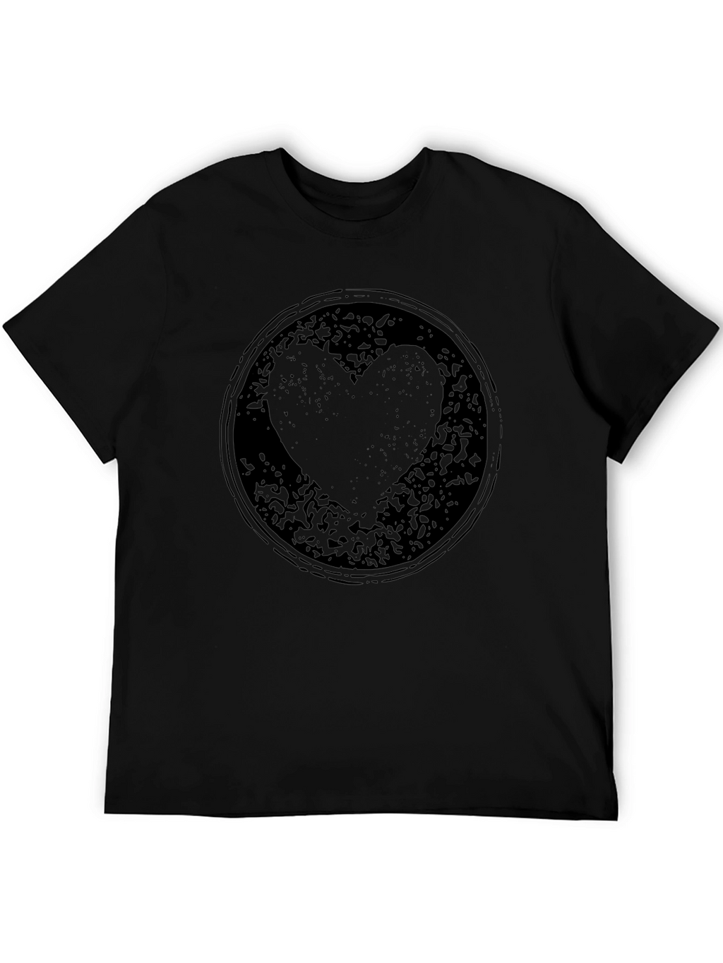 Grunge Heart Graphic T-Shirt