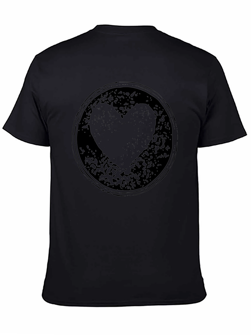 Grunge Heart Graphic T-Shirt