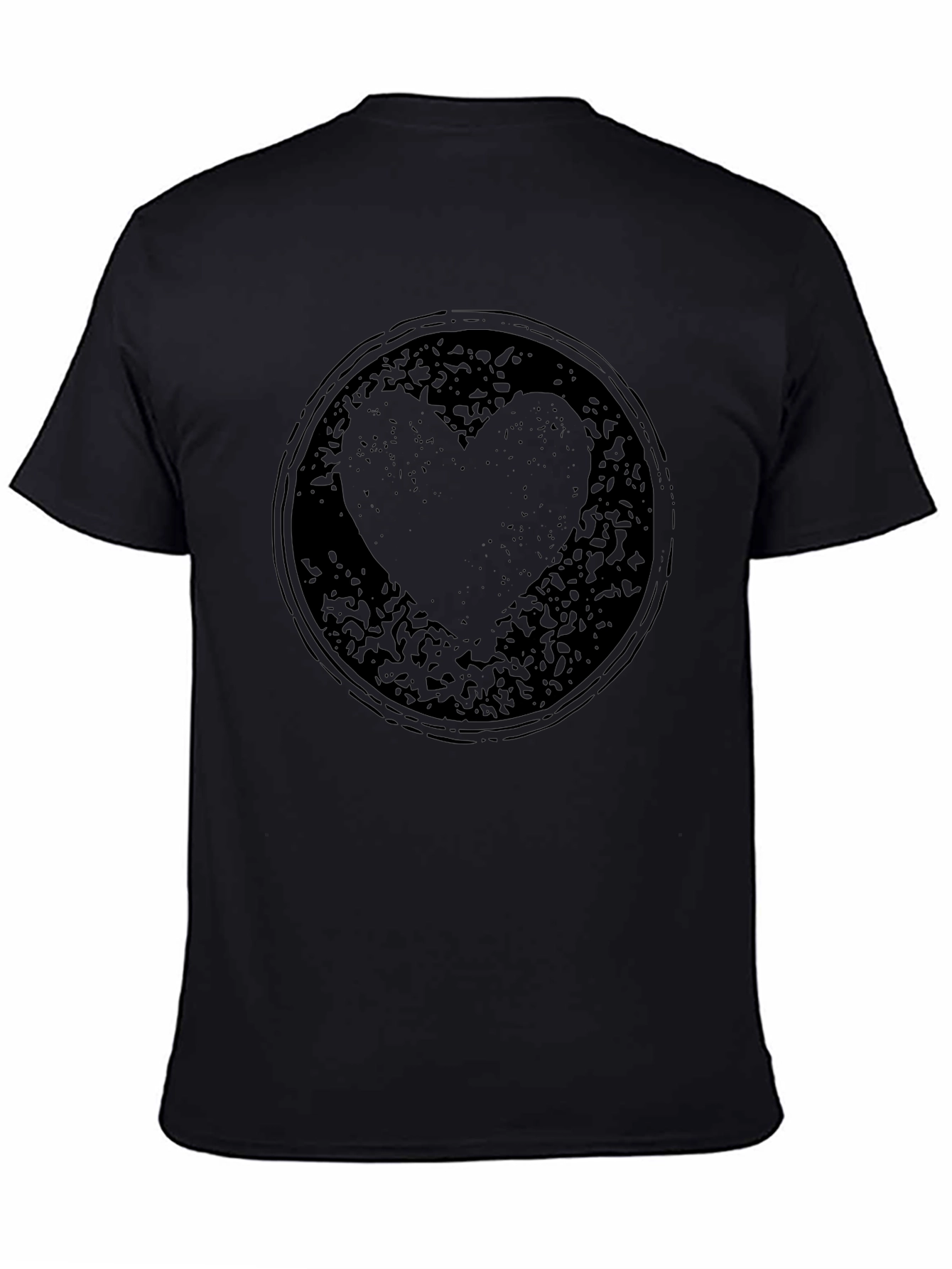 Grunge Heart Graphic T-Shirt