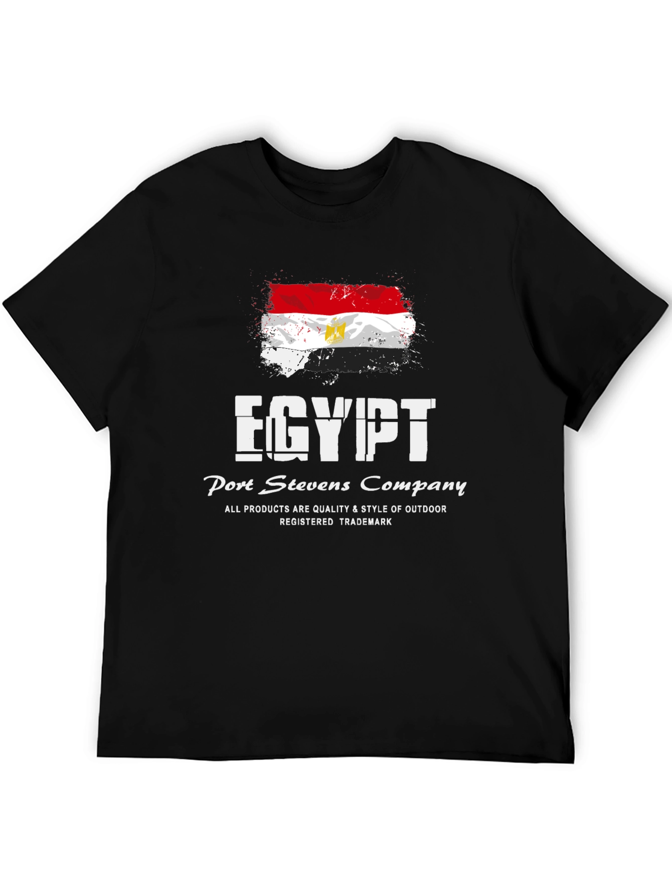 Egypt Flag Graphic T-Shirt - Port Stevens Company