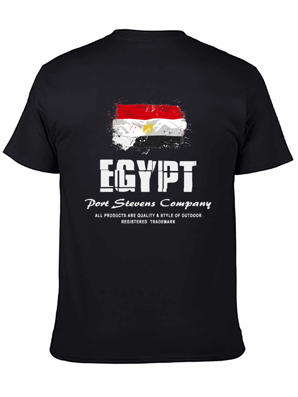 Egypt Flag Graphic T-Shirt - Port Stevens Company