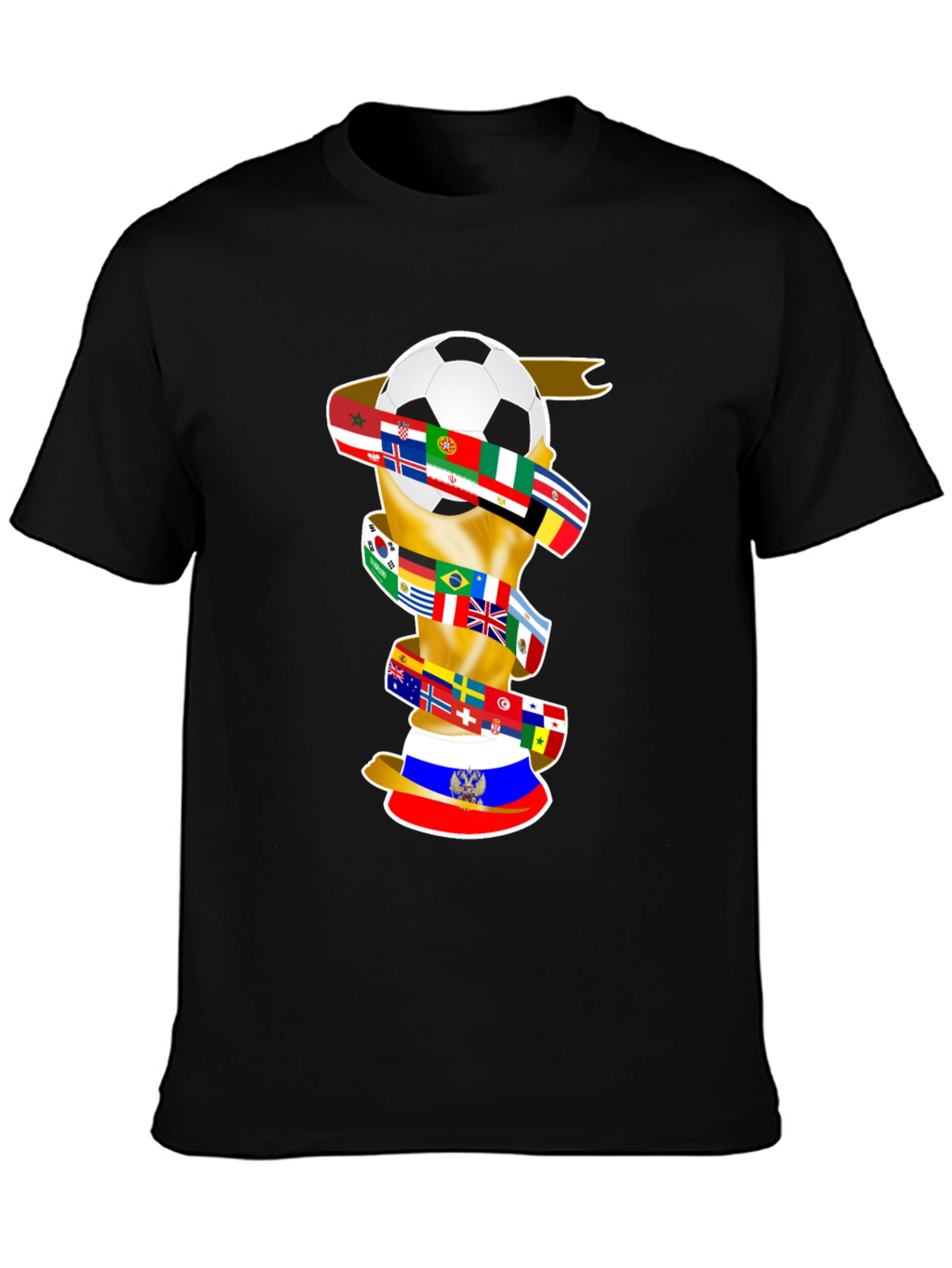 World Cup Flags Football T-Shirt