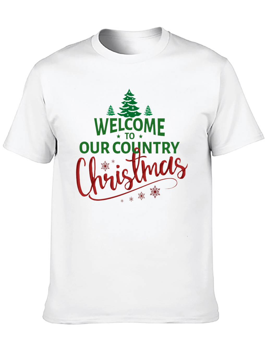 Welcome to Our Country Christmas T-Shirt
