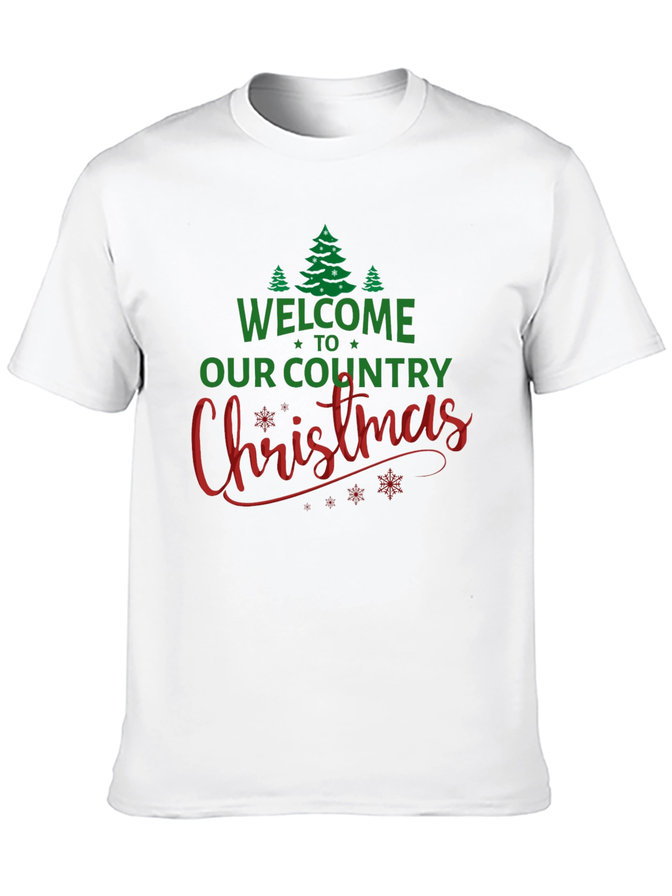 Welcome to Our Country Christmas T-Shirt
