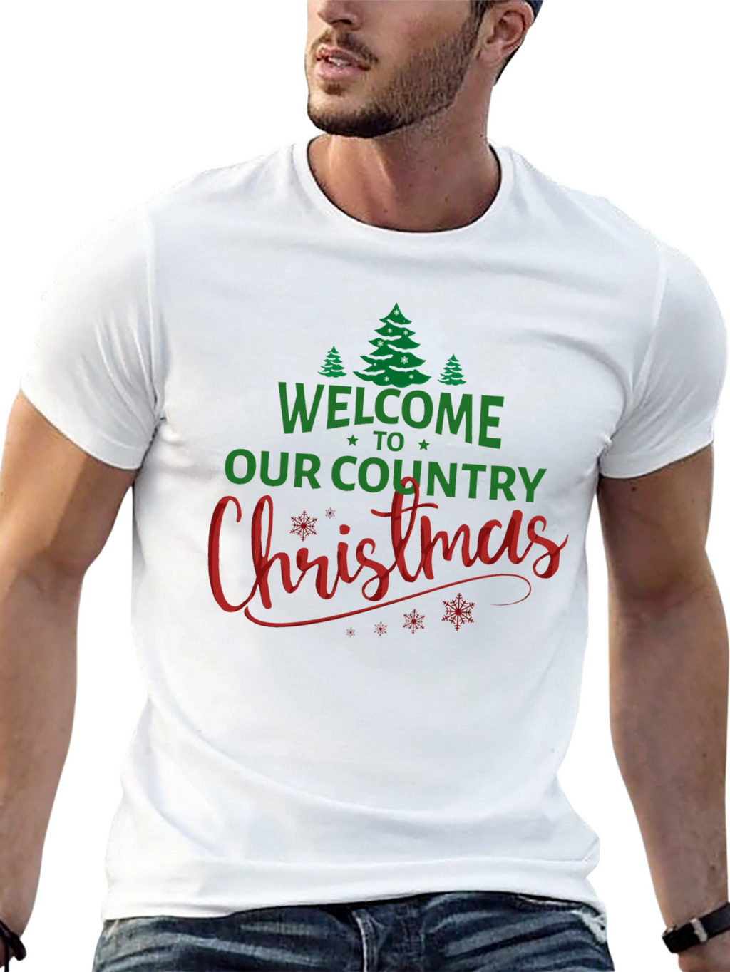 Welcome to Our Country Christmas T-Shirt