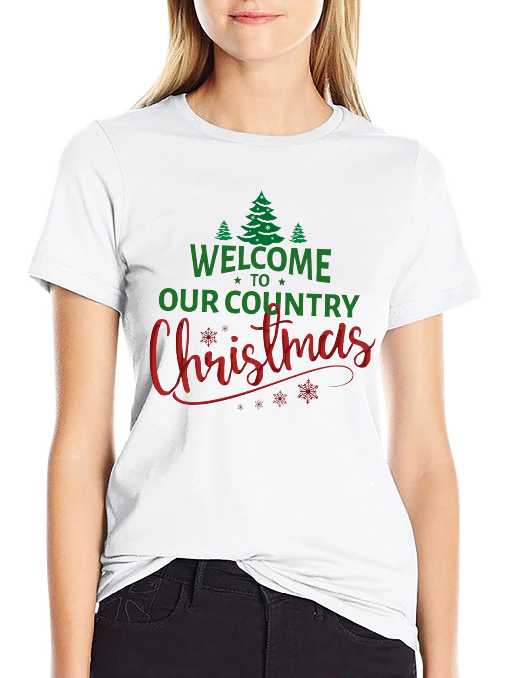 Welcome to Our Country Christmas T-Shirt