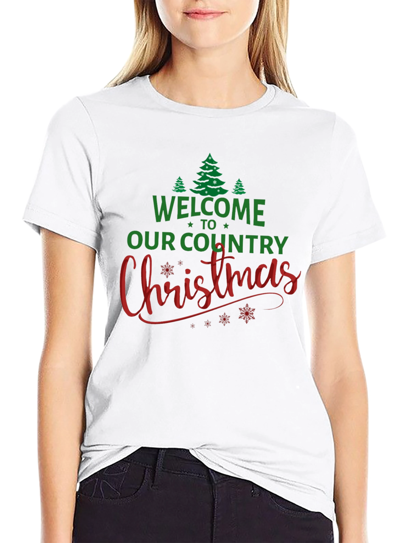 Welcome to Our Country Christmas T-Shirt