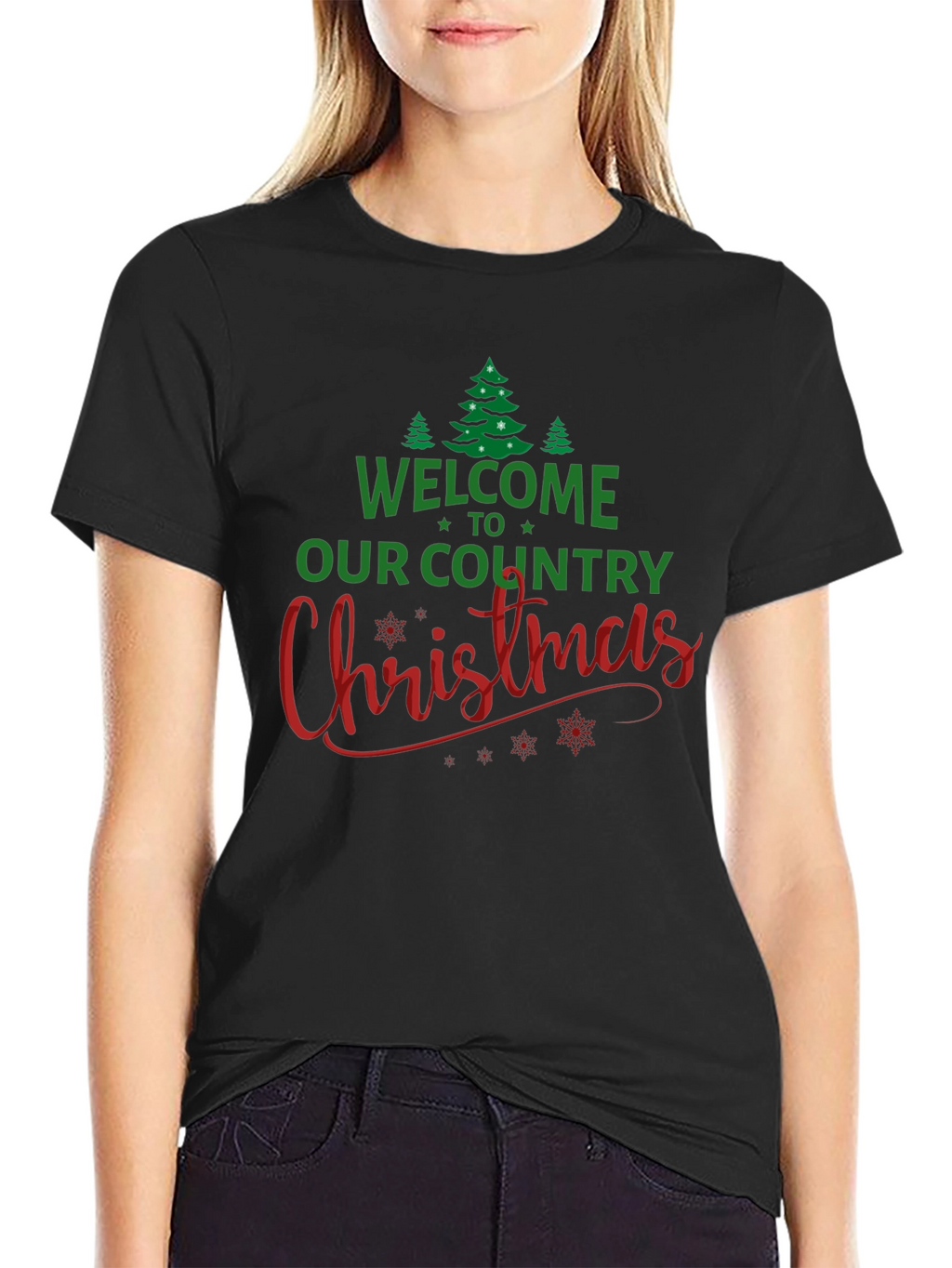 Welcome to Our Country Christmas T-Shirt