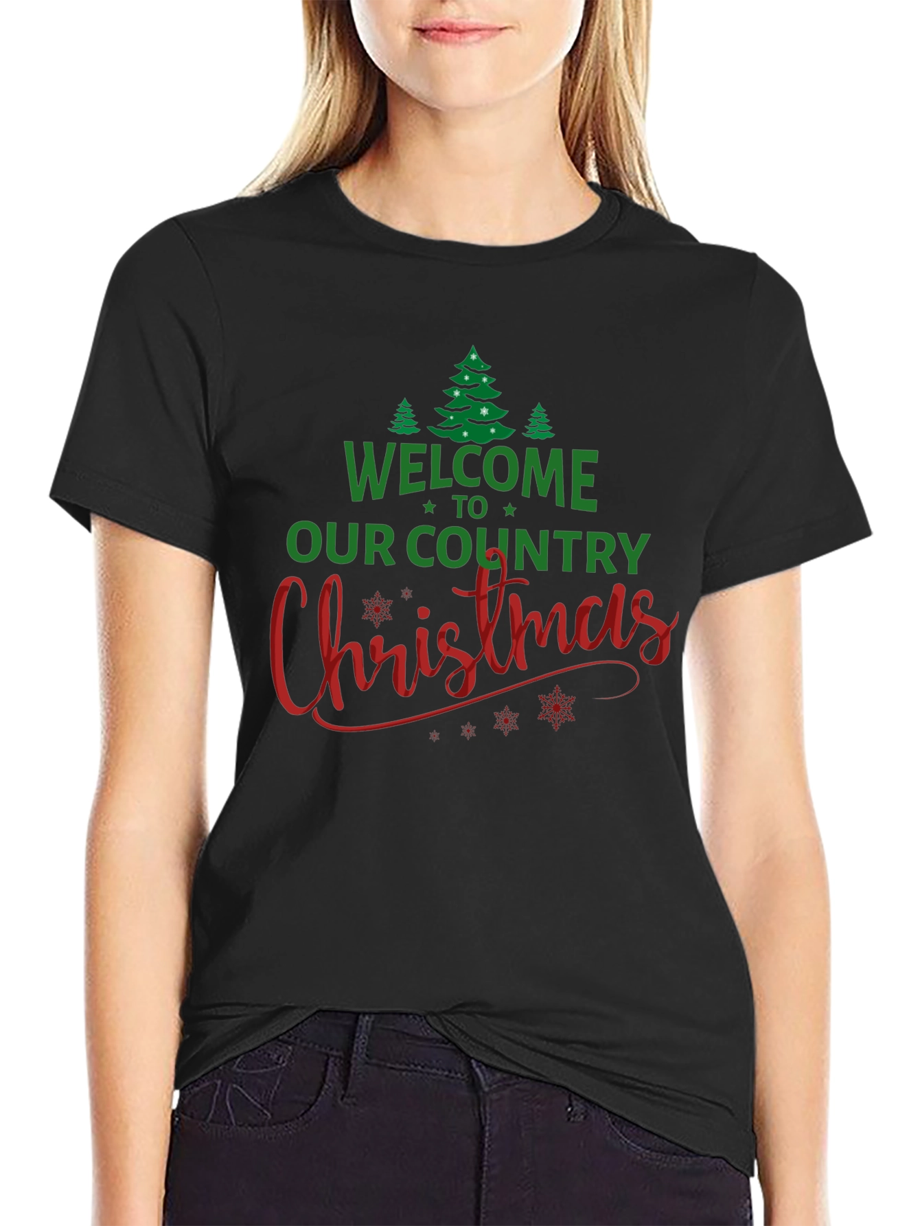 Welcome to Our Country Christmas T-Shirt