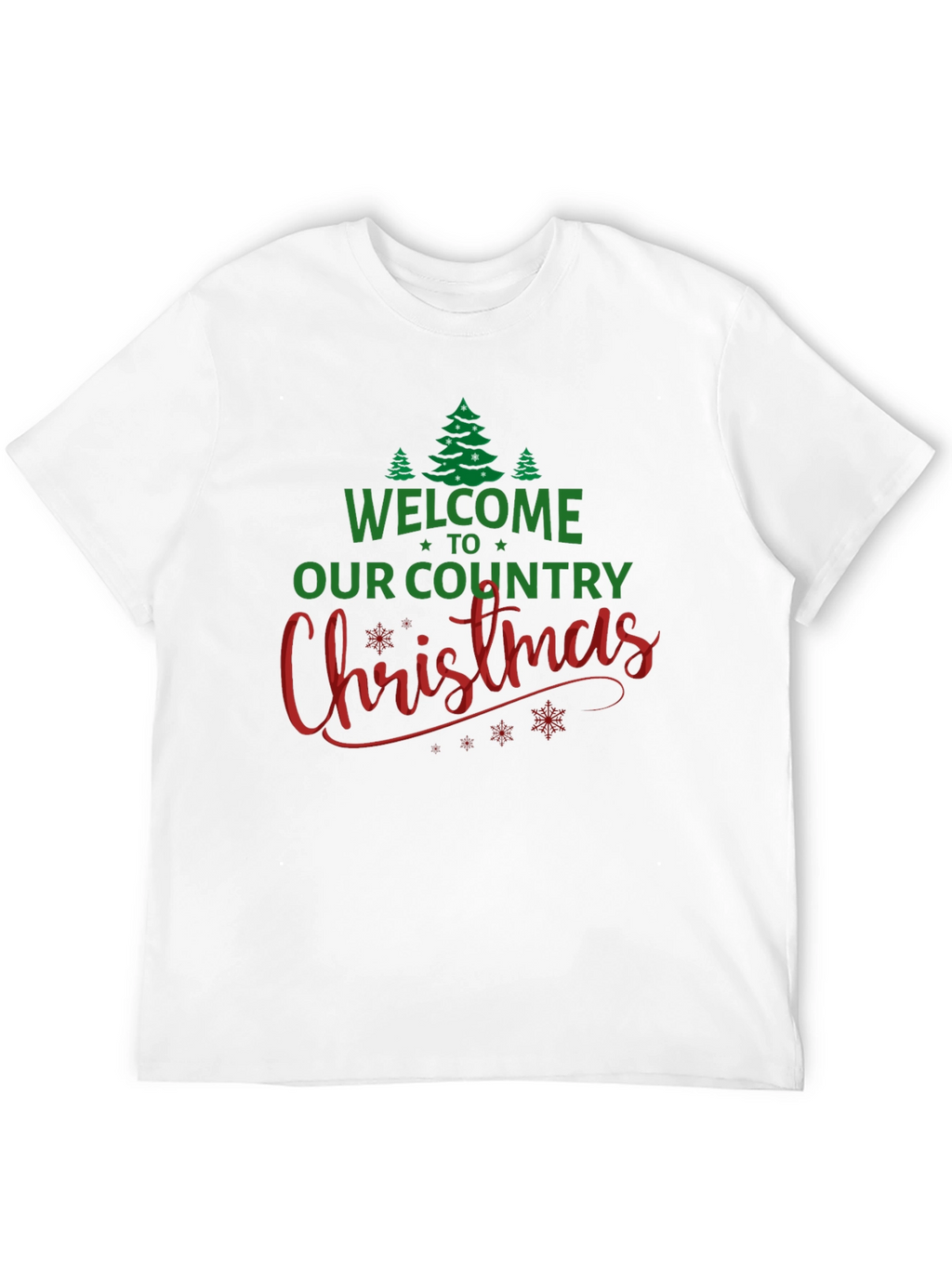 Welcome to Our Country Christmas T-Shirt