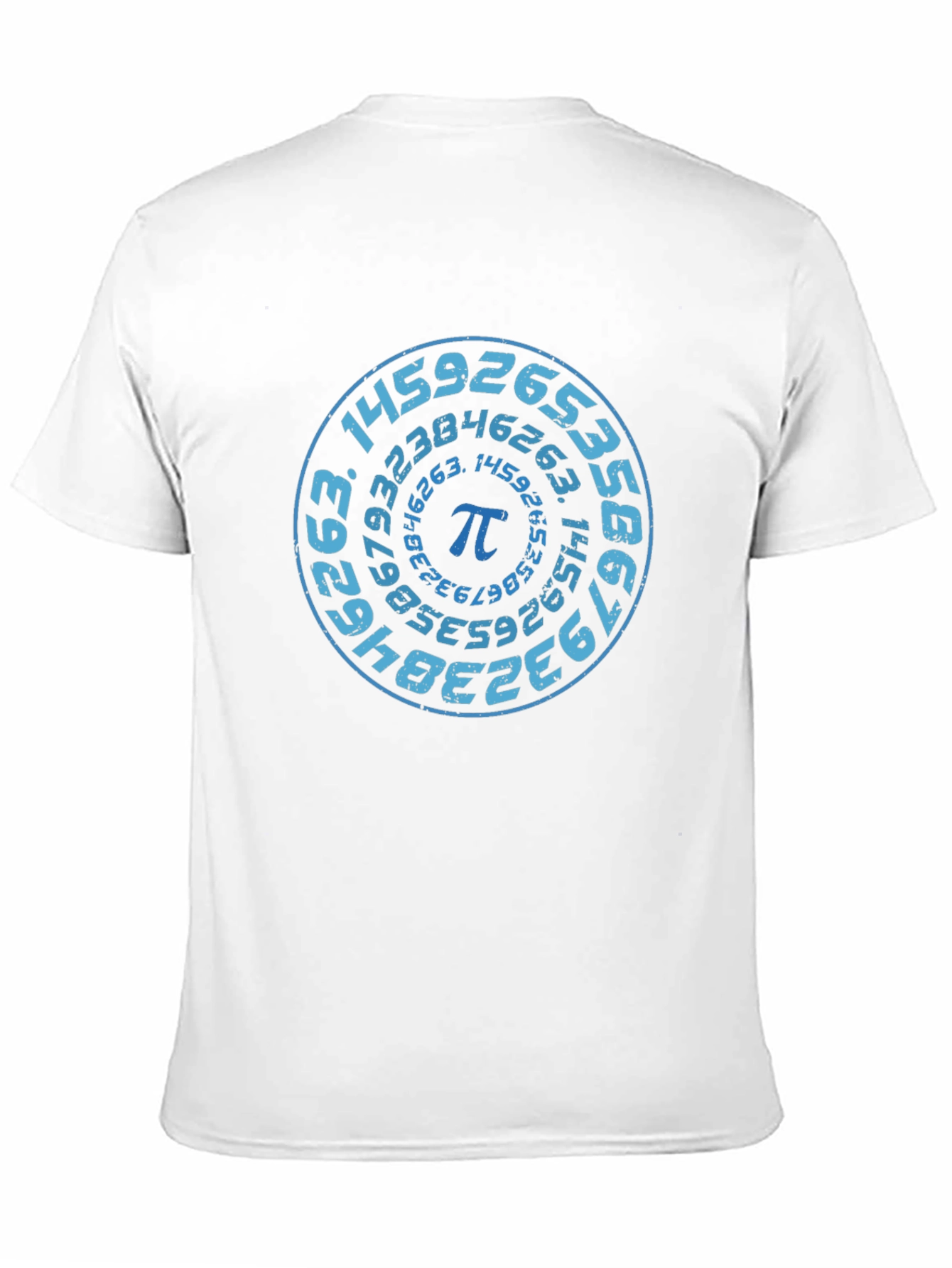 Pi Symbol T-Shirt - Circular Math Design