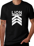 Lion Killers Black Graphic Tee