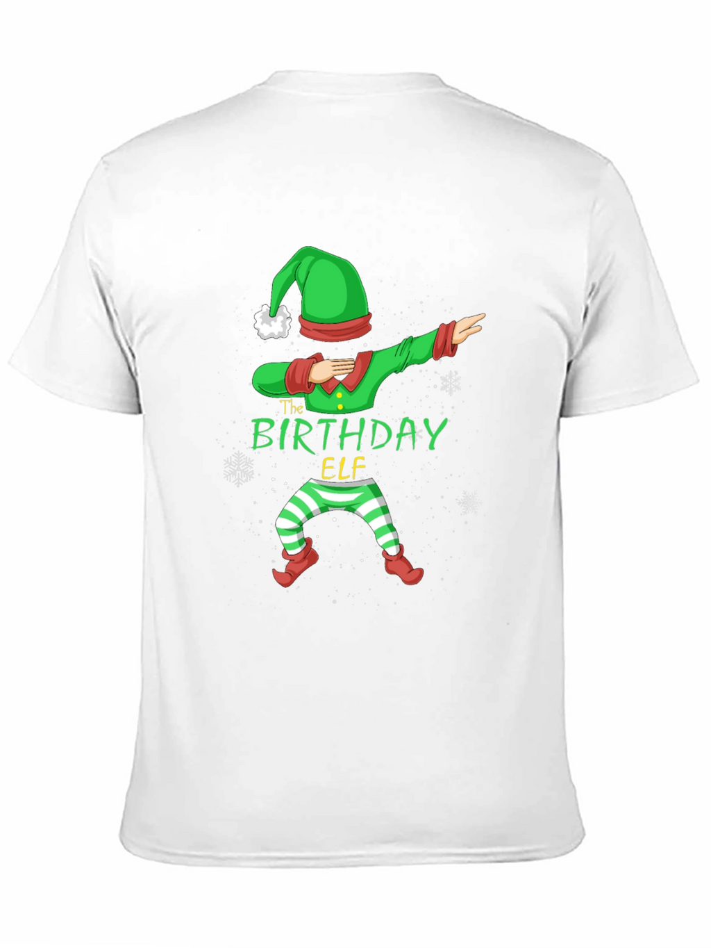 Birthday Elf Dabbing Graphic Tee