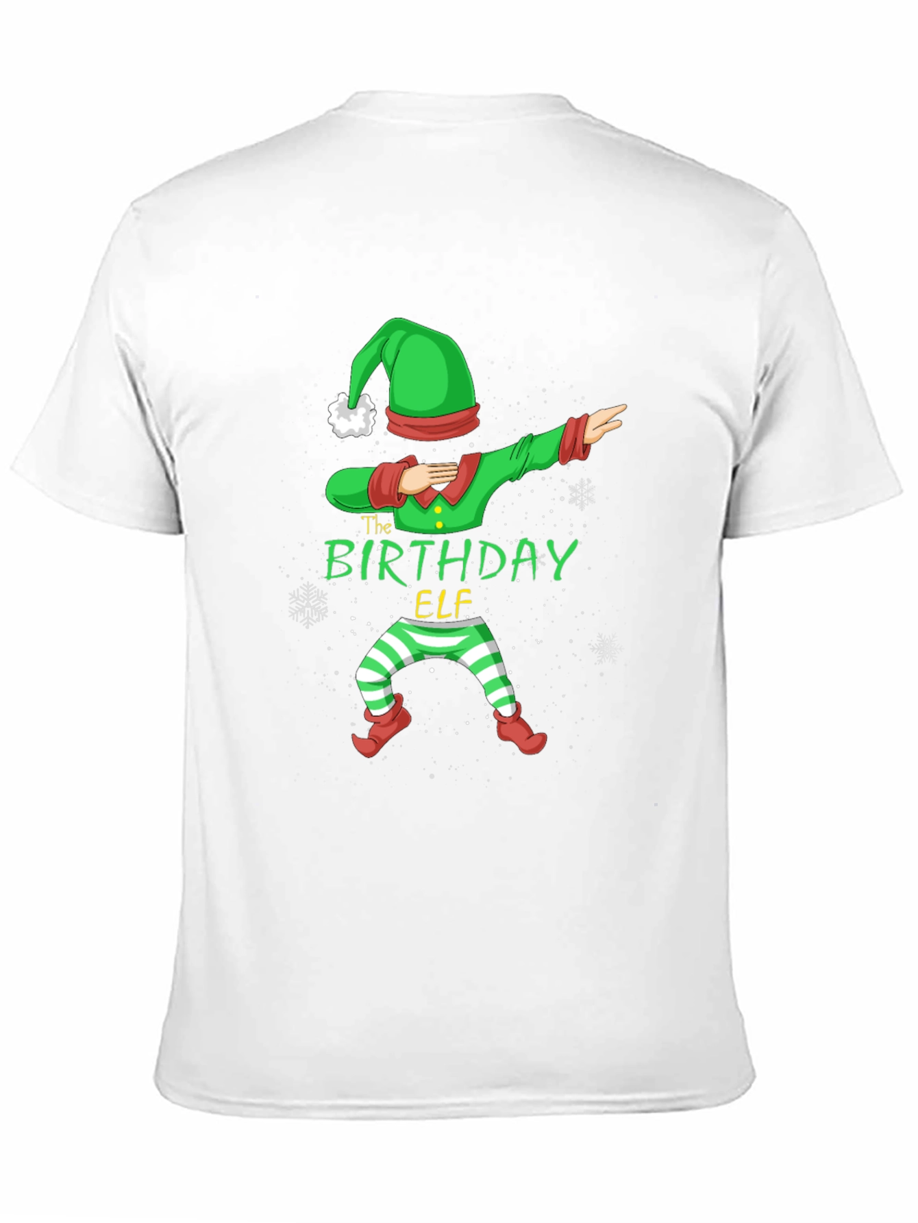 Birthday Elf Dabbing Graphic Tee