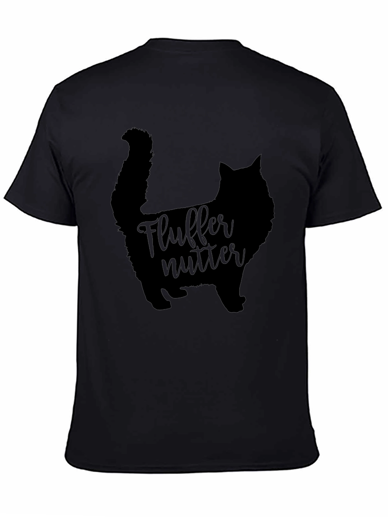 Fluffer Nutter Cat Graphic Tee - Soft Cotton Comfort