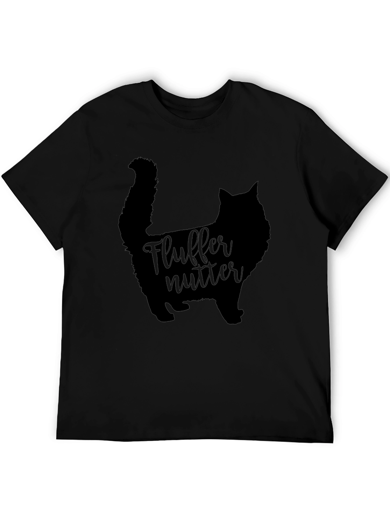 Fluffer Nutter Cat Graphic Tee - Soft Cotton Comfort