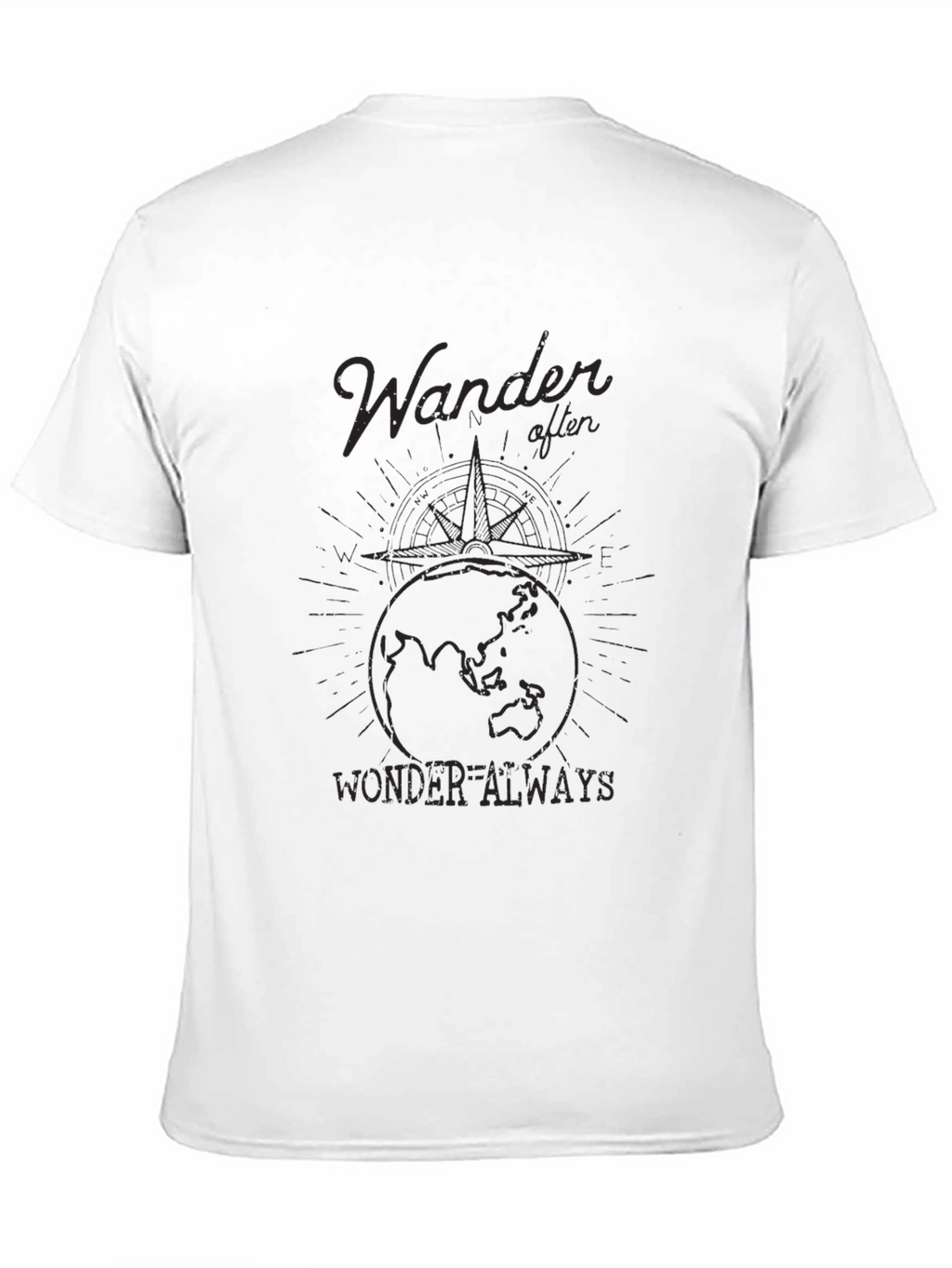 Wander Often Wonder Always Graphic Tee