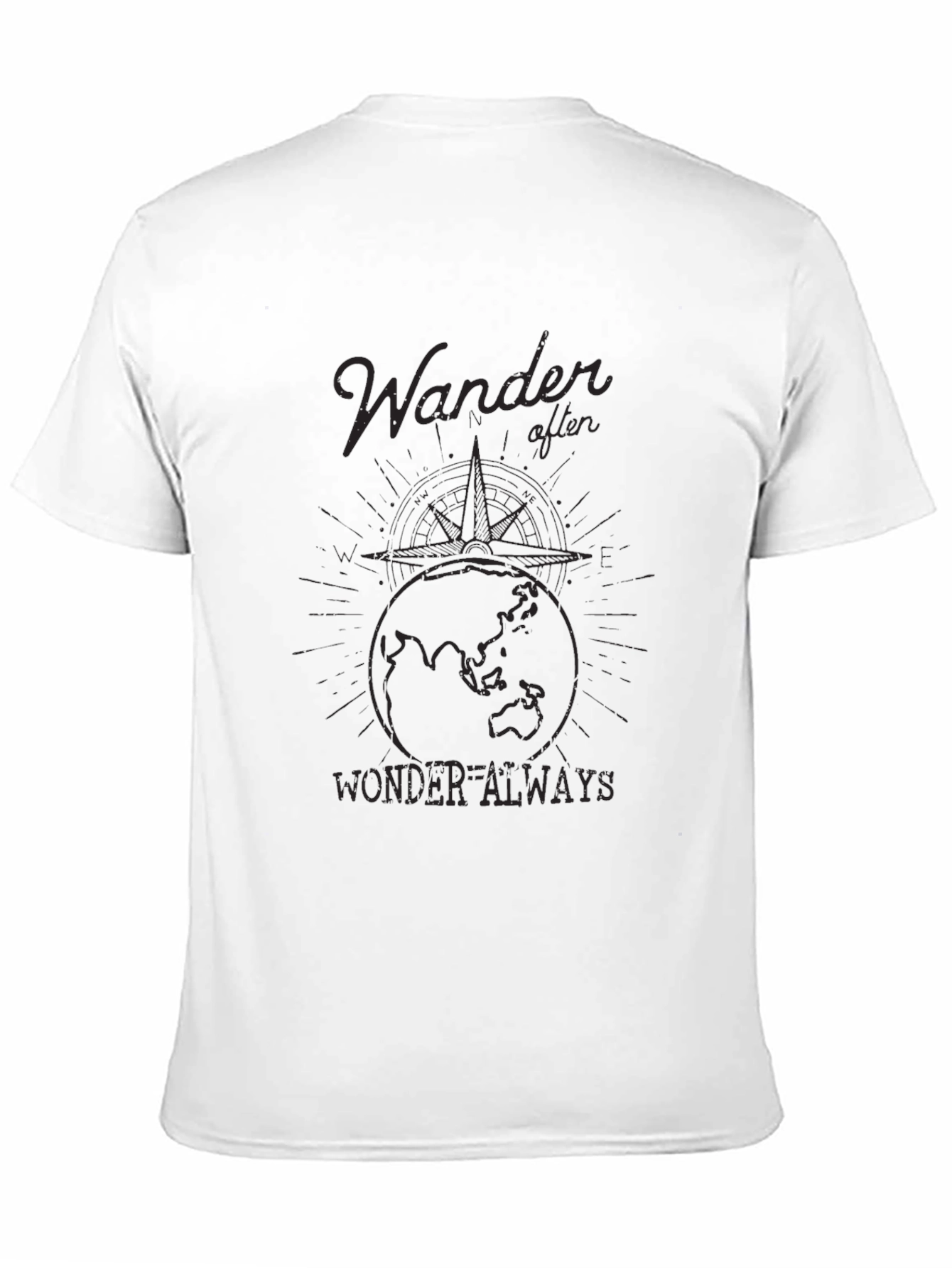 Wander Often Wonder Always Graphic Tee